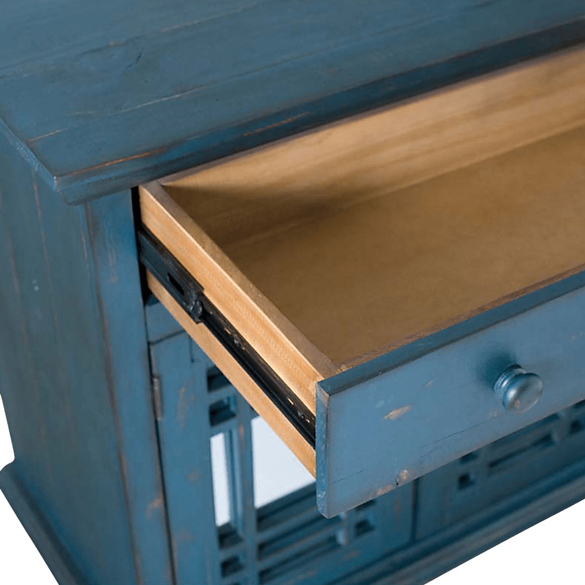 Kristansand Blue Accent Cabinet - Image 6