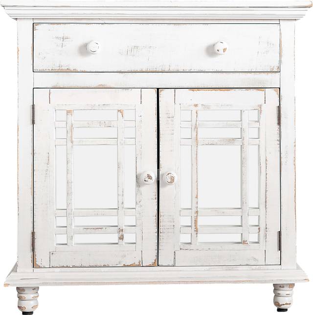 Kristansand White Accent Cabinet - Thumbnail - Image 6