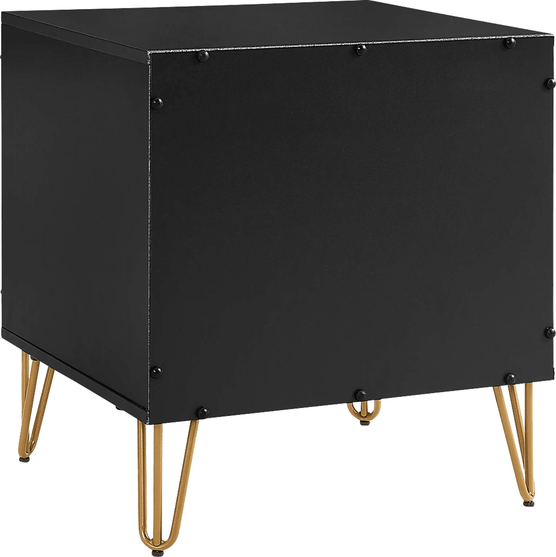 Kroc I Black Nightstand - Image 6