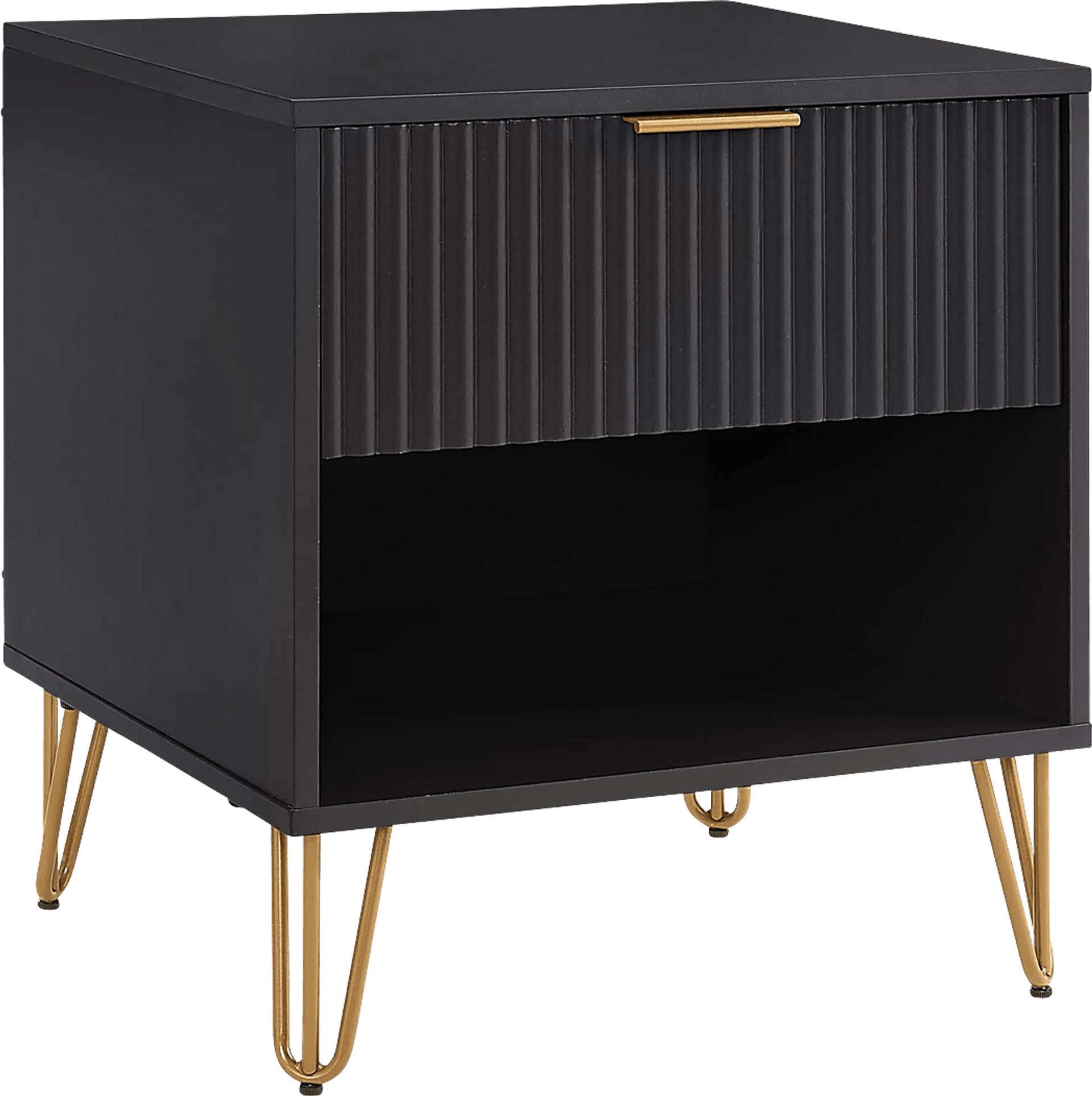 Kroc I Black Nightstand - Image 7
