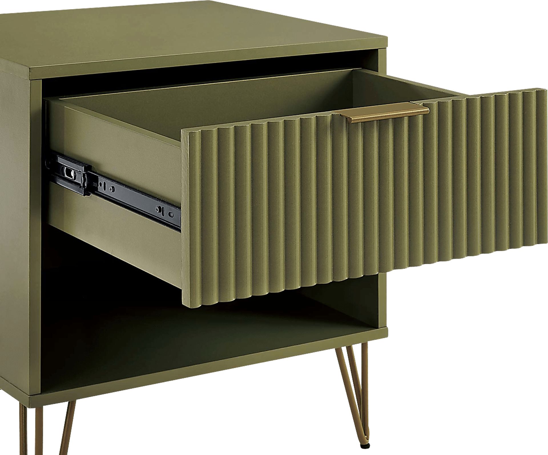 Kroc I Green Nightstand - Image 3