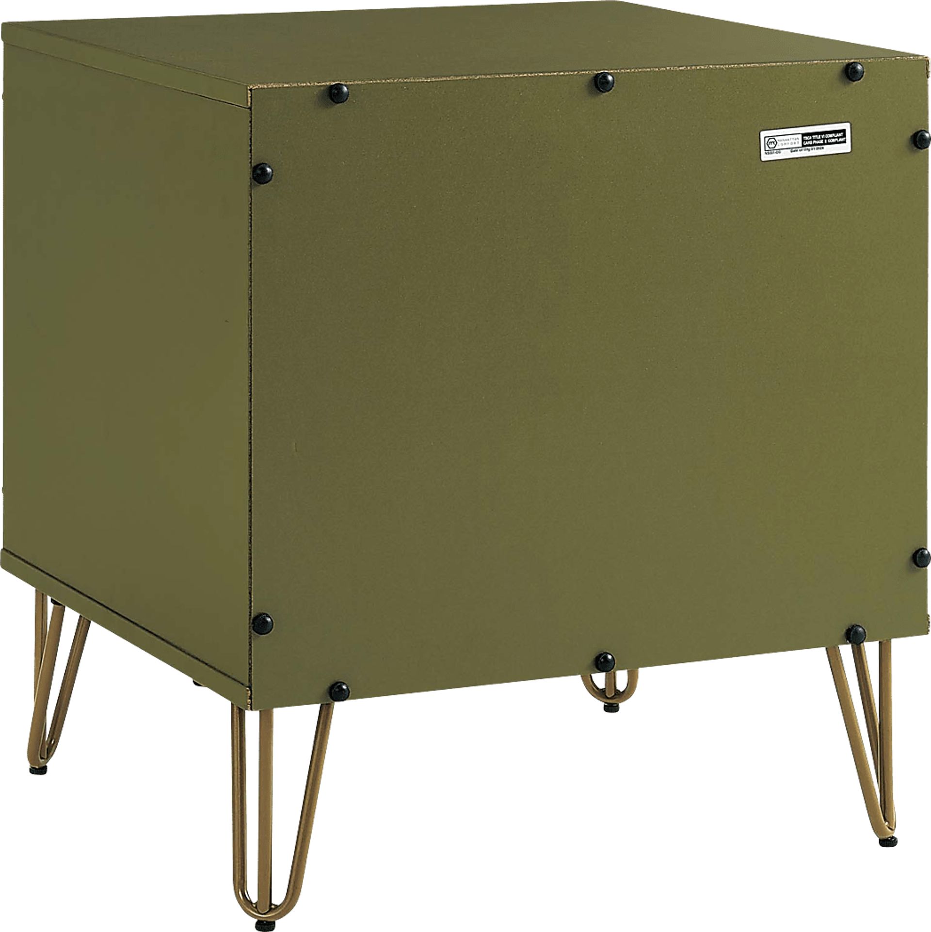 Kroc I Green Nightstand - Image 6