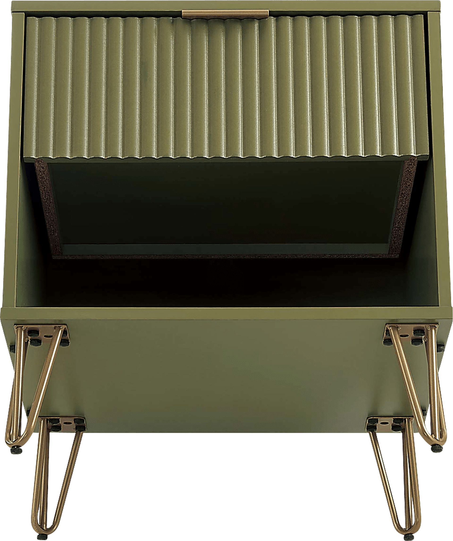 Kroc I Green Nightstand - Image 10