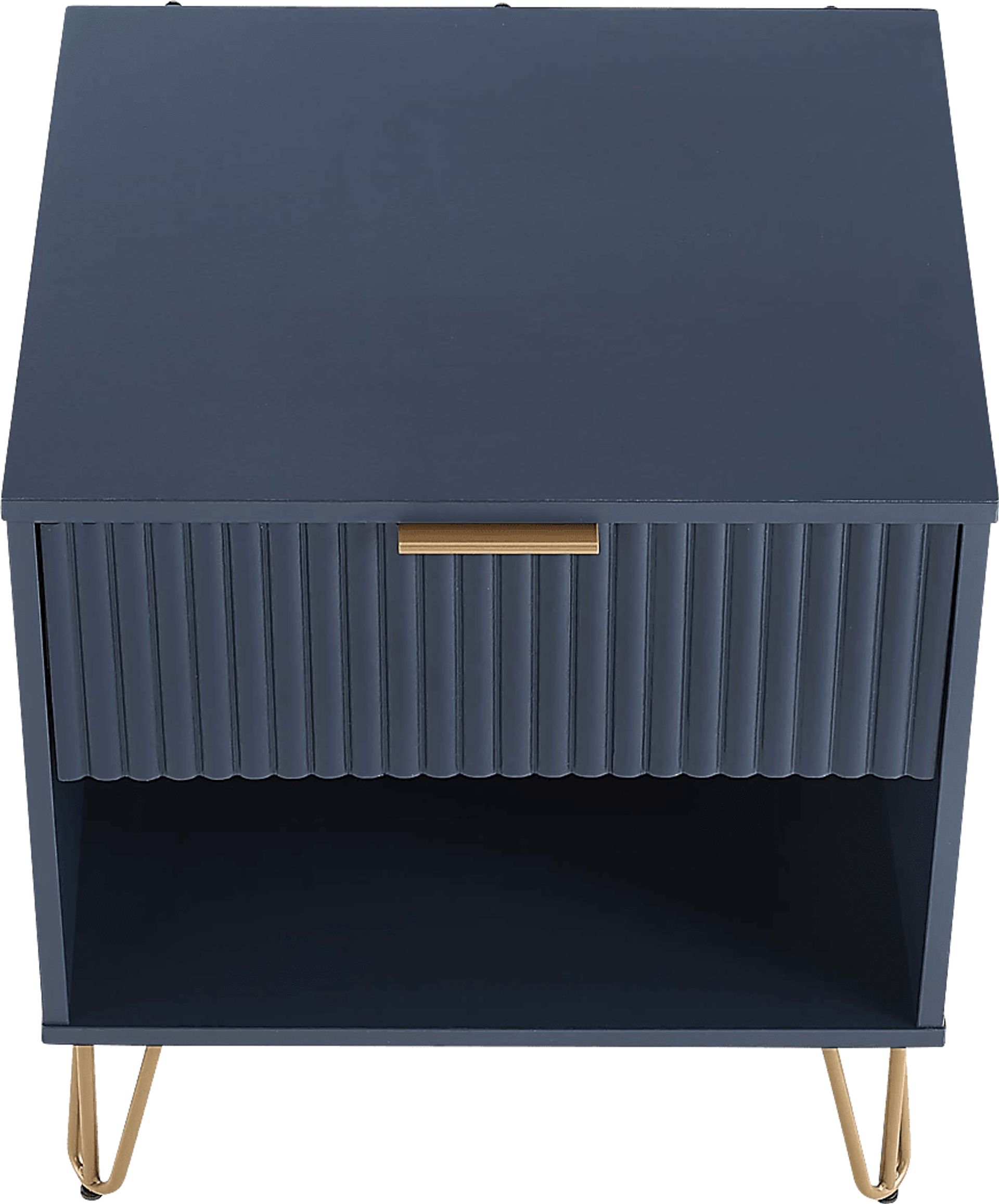Kroc I Midnight Blue Nightstand - Image 8