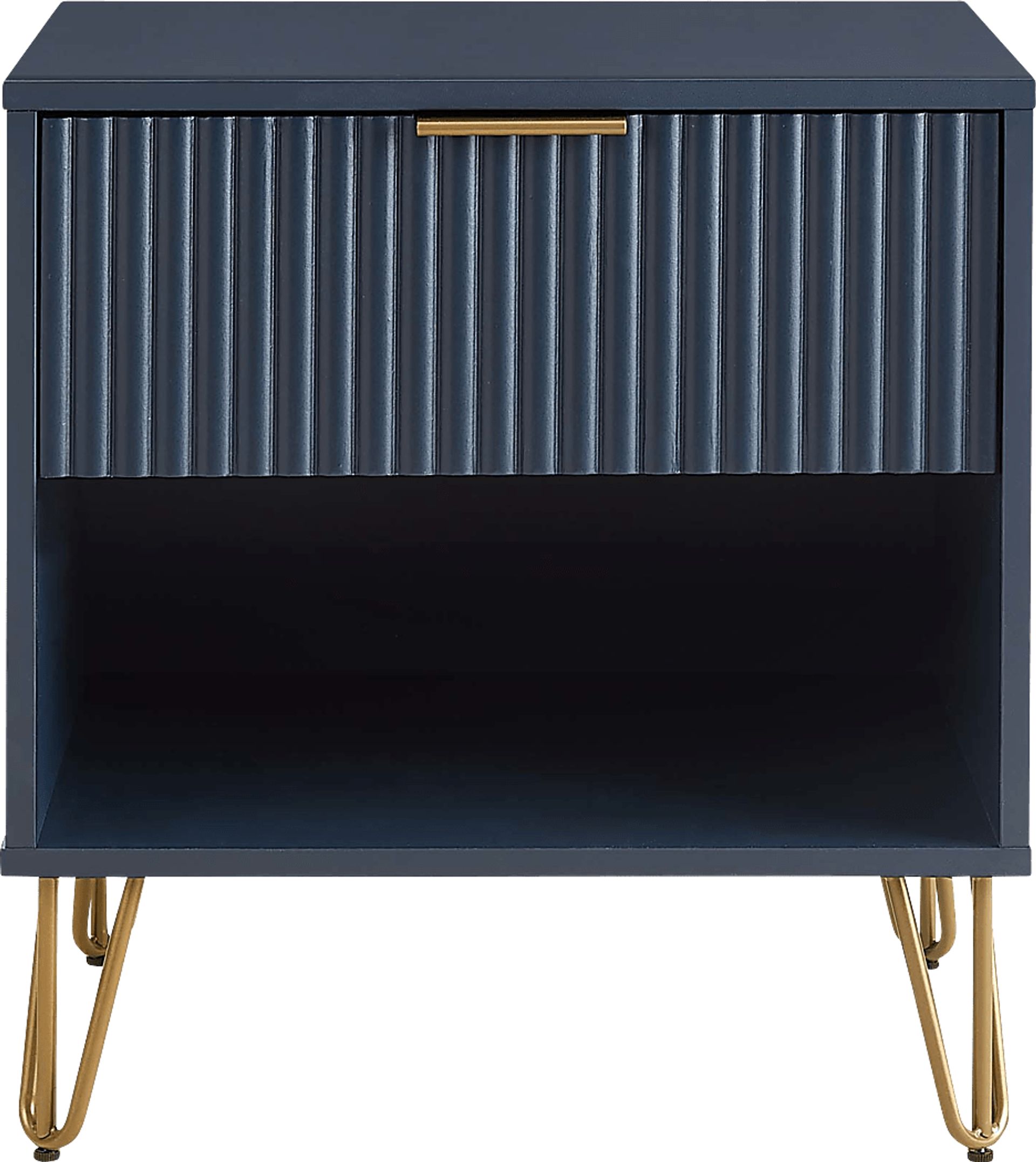 Kroc I Midnight Blue Nightstand - Image 1