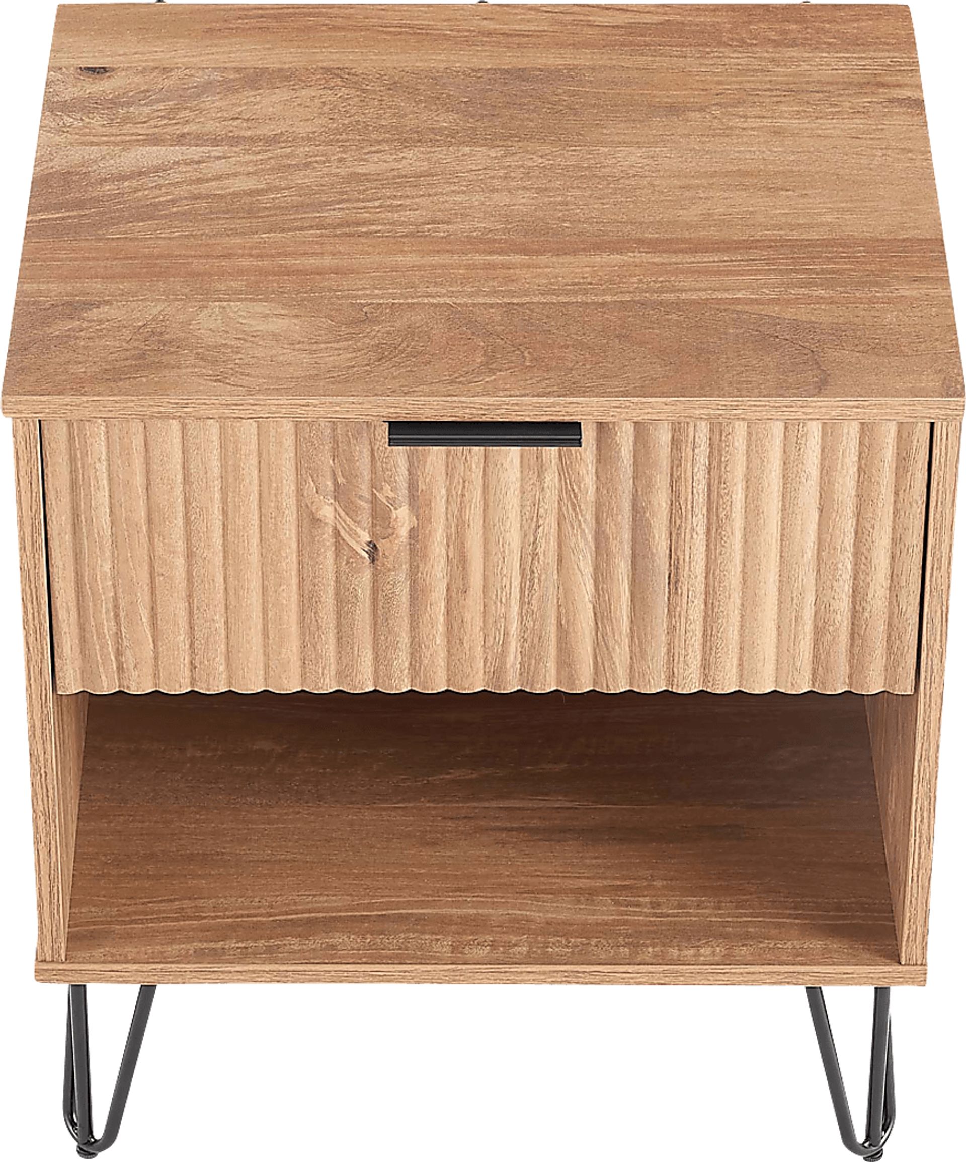 Kroc II Brown Nightstand - Image 8