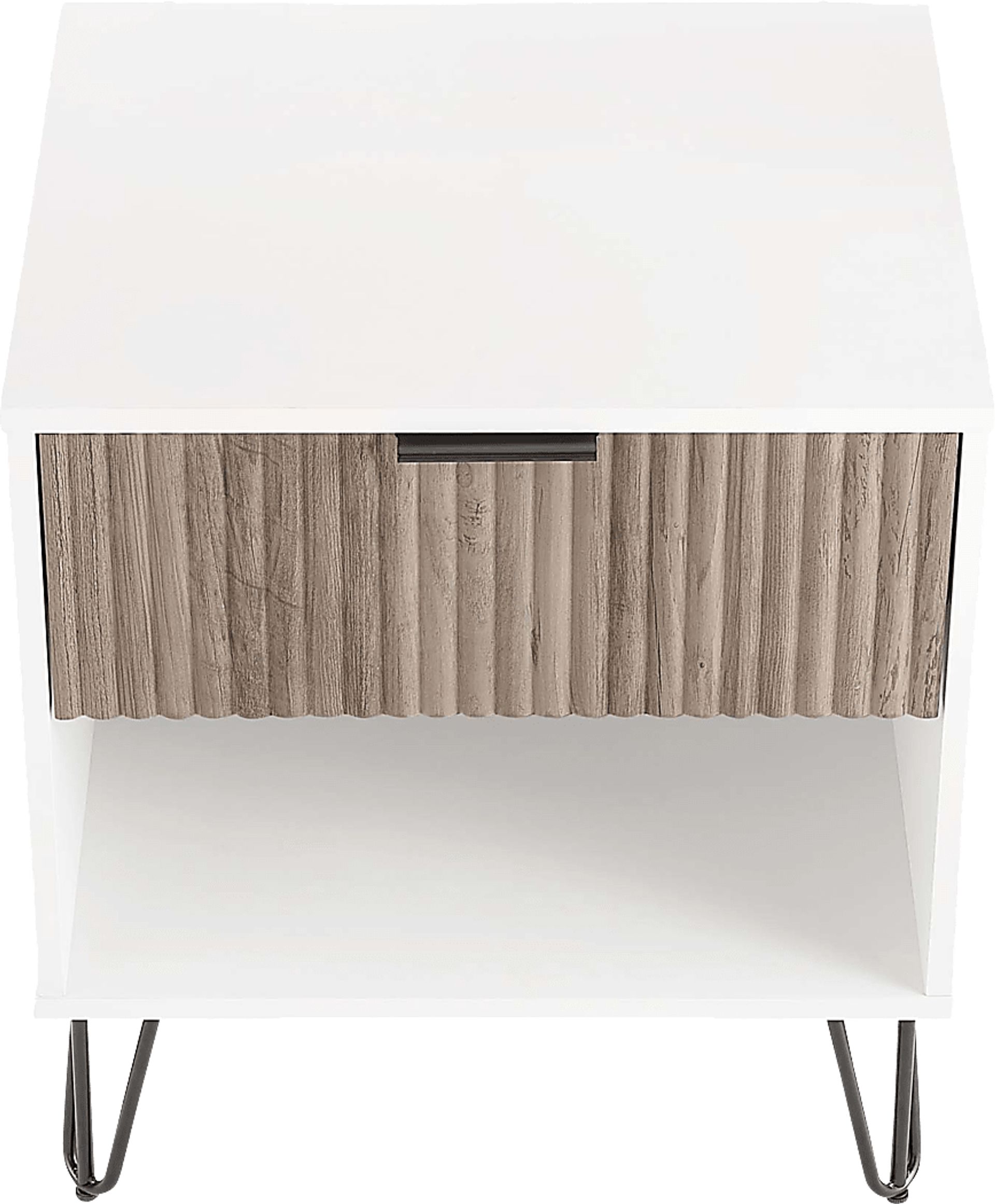 Kroc II White Nightstand - Image 8