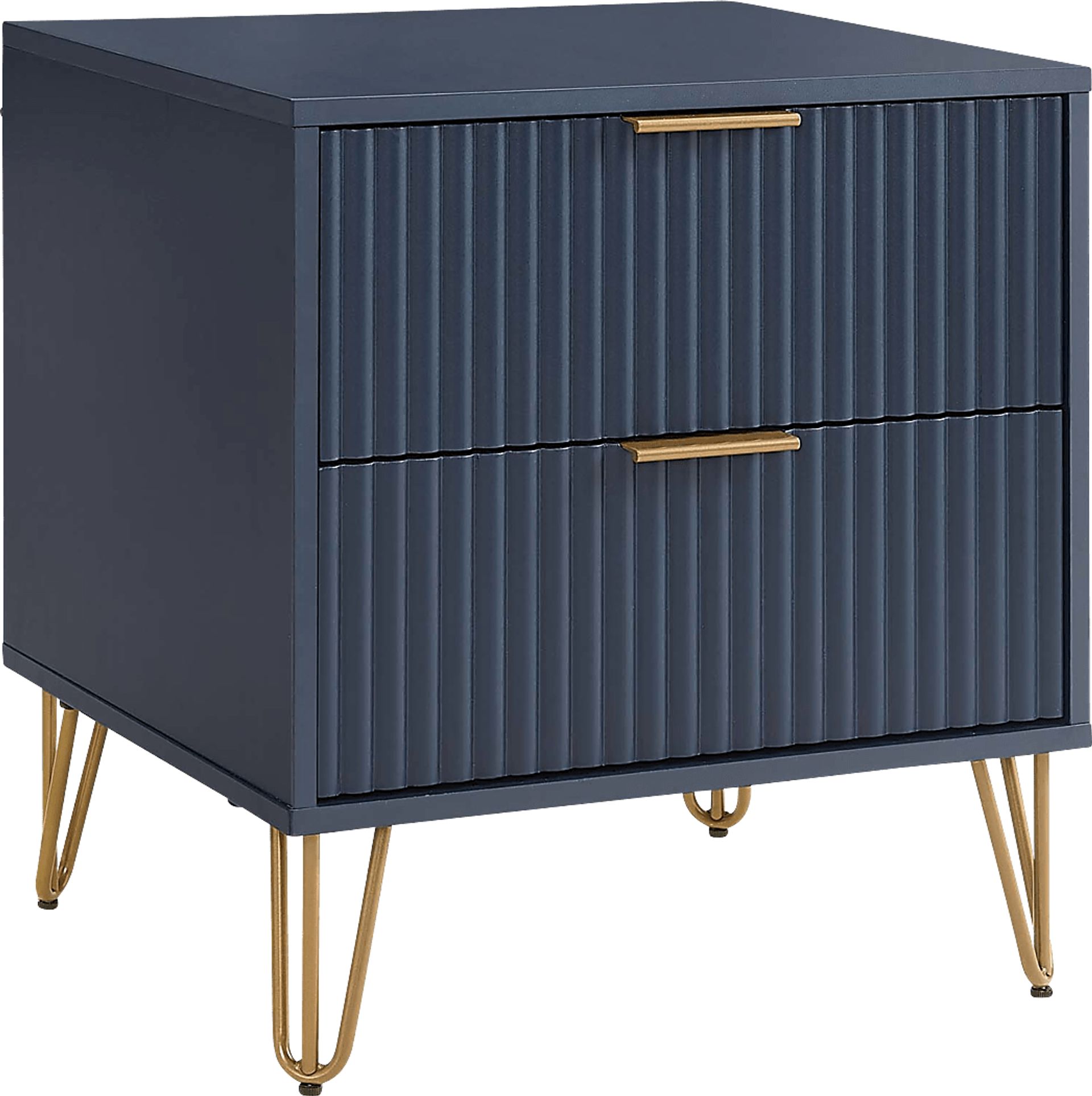 Kroc III Midnight Blue Nightstand - Image 7