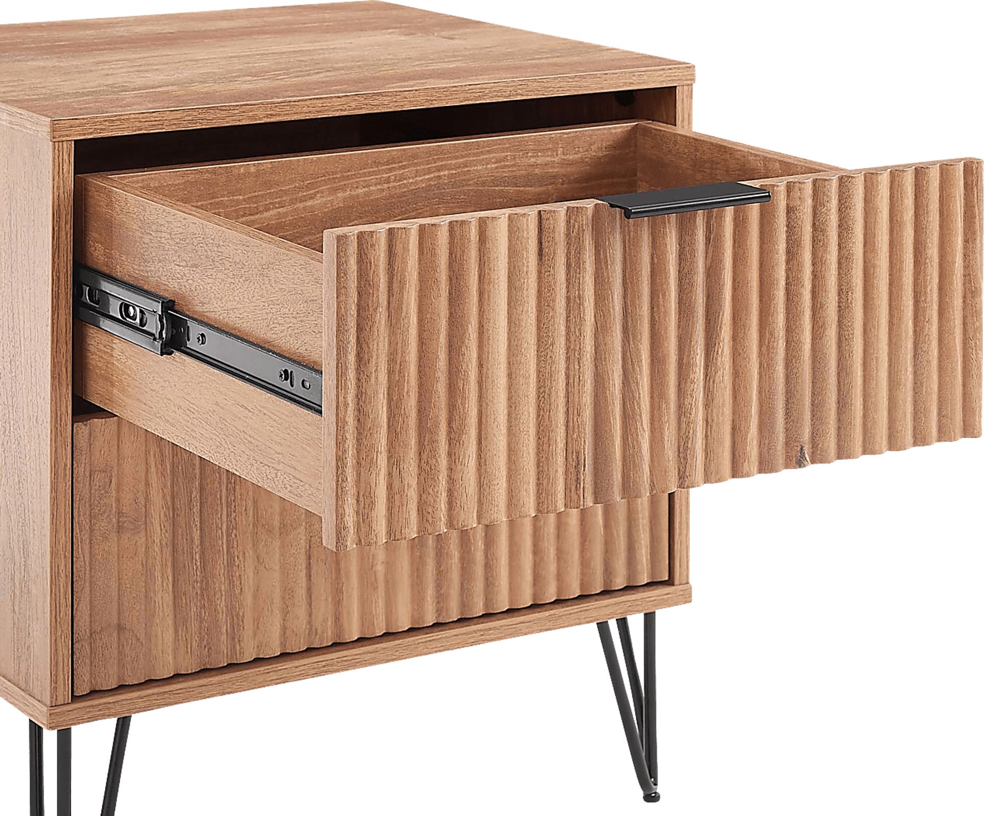Kroc IV Brown Nightstand - Image 3