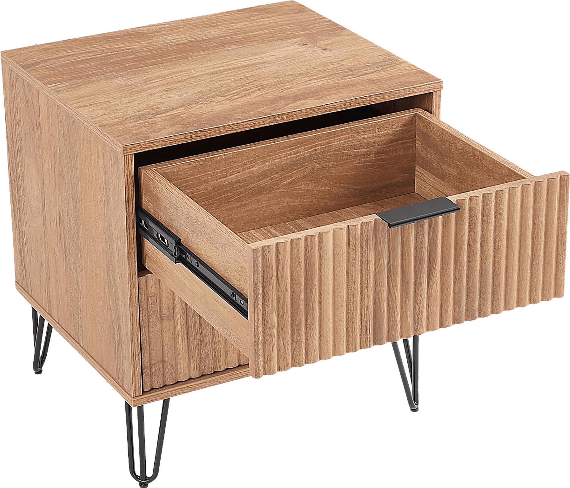 Kroc IV Brown Nightstand - Image 5