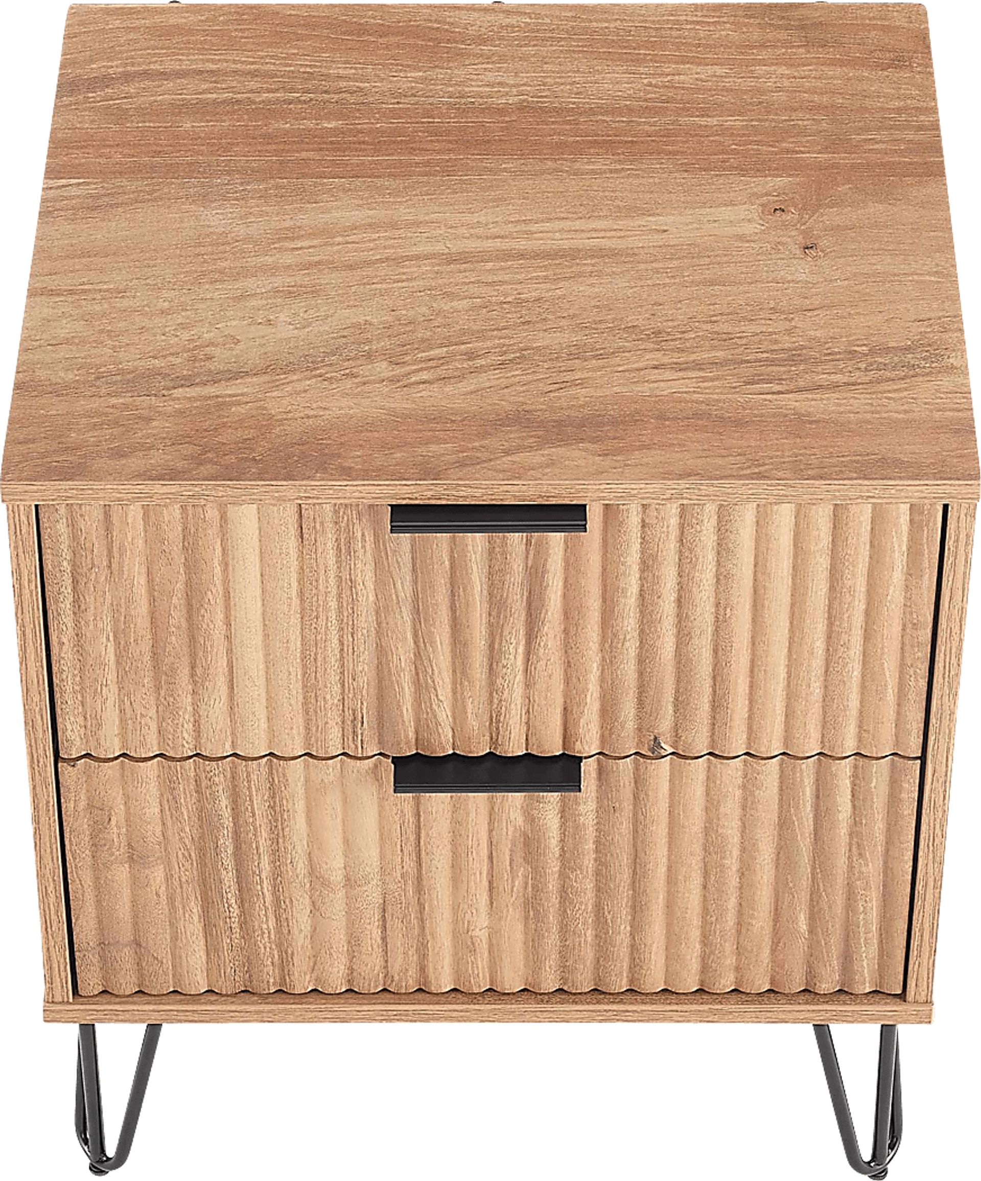 Kroc IV Brown Nightstand - Image 8