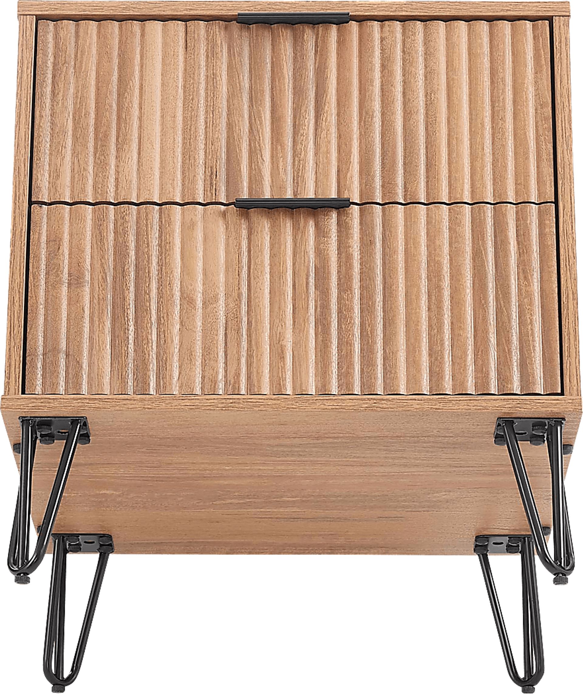 Kroc IV Brown Nightstand - Image 9