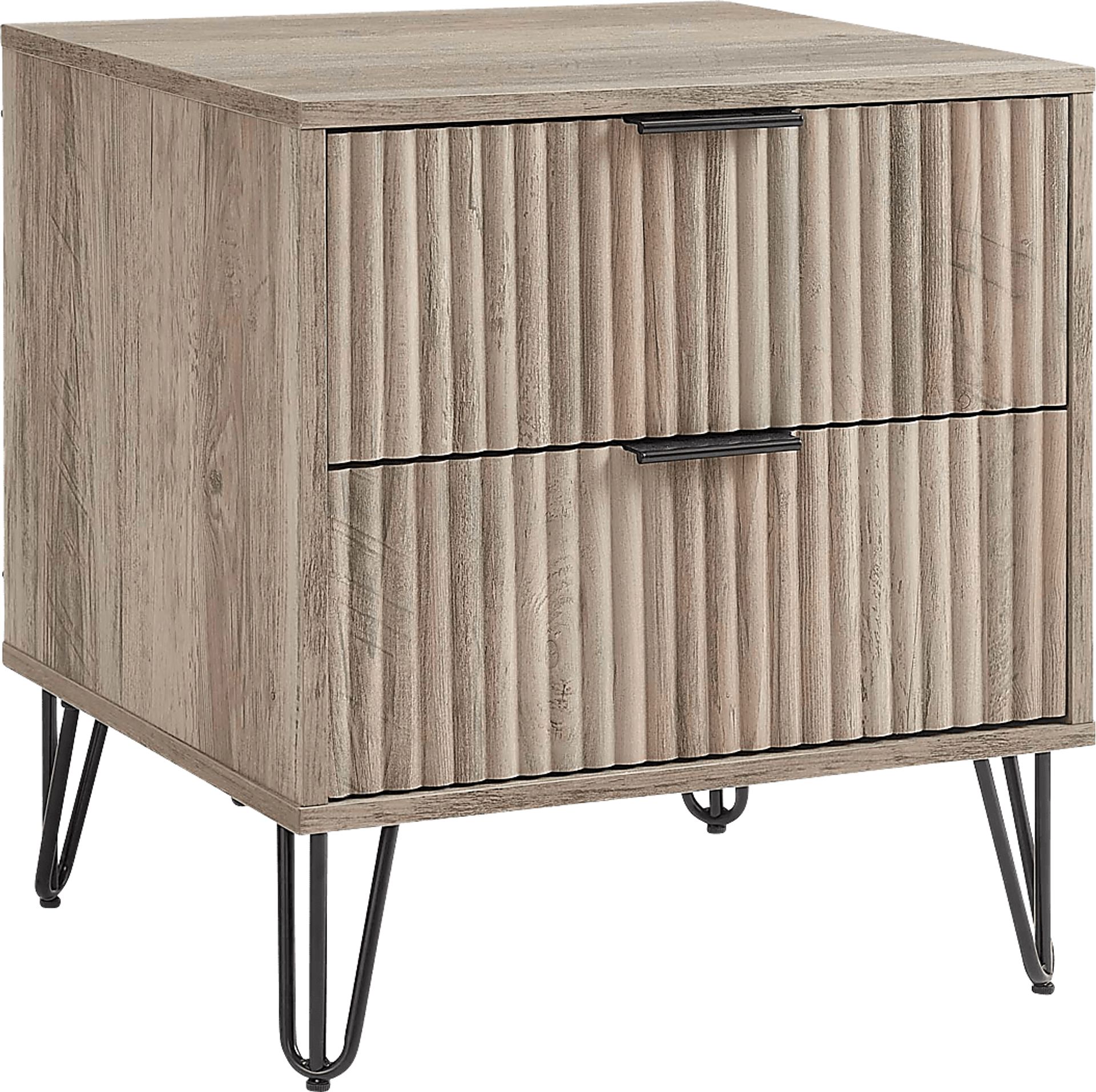 Kroc IV Gray Nightstand - Image 7