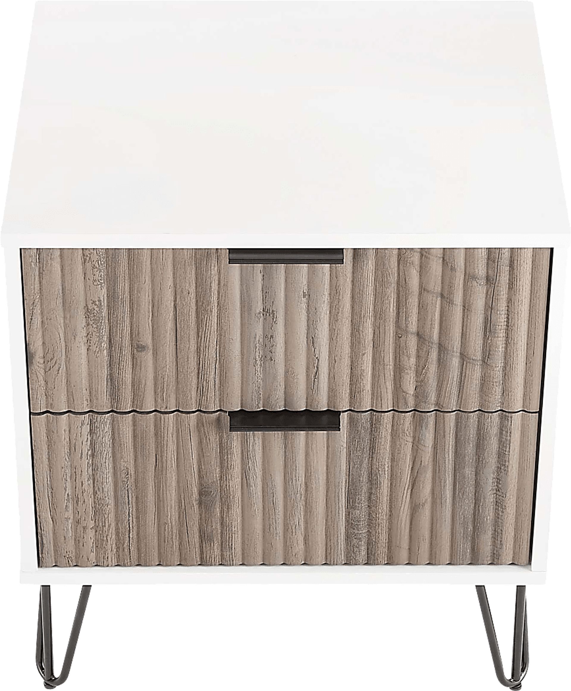 Kroc IV White Nightstand - Image 8