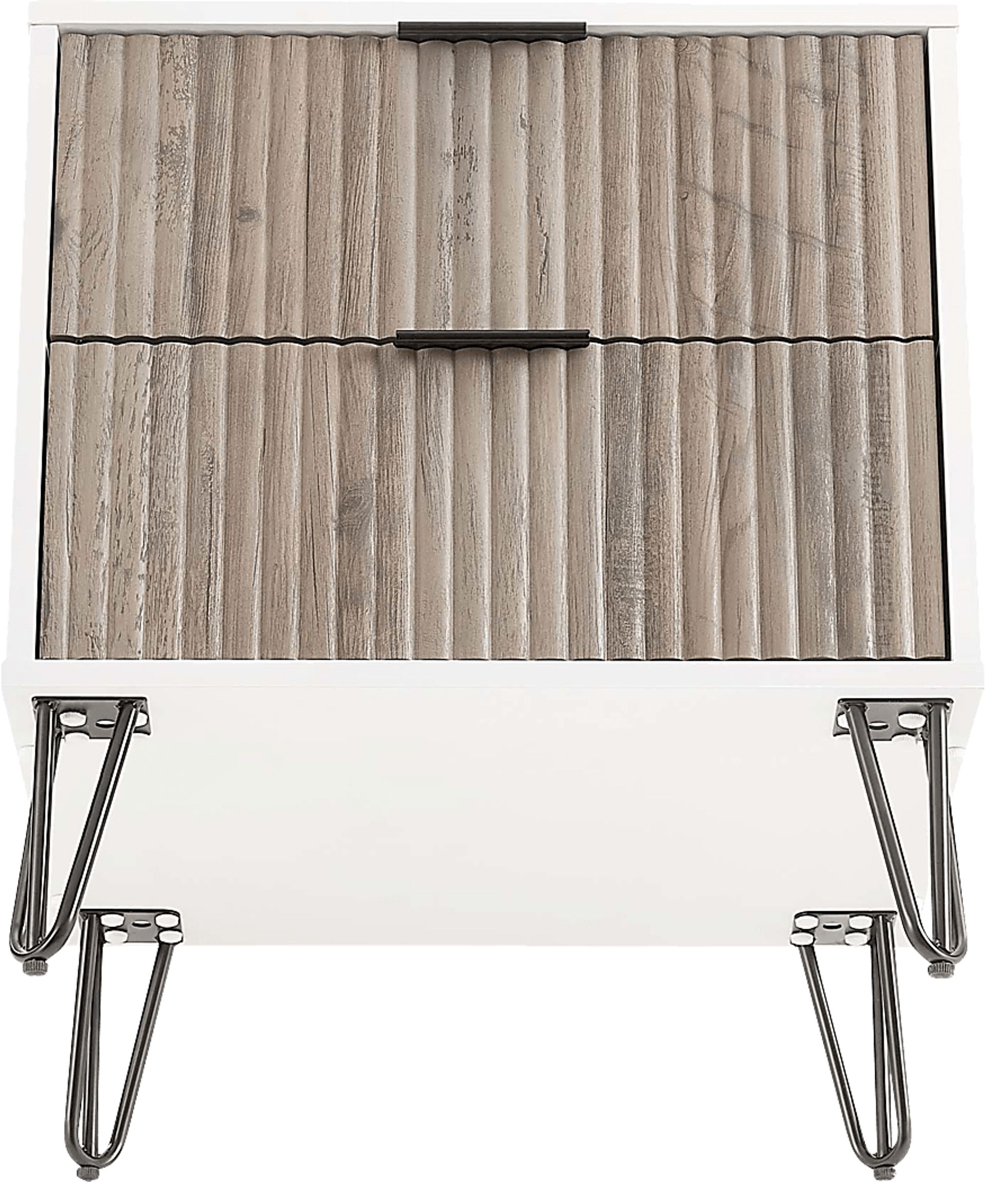 Kroc IV White Nightstand - Image 9
