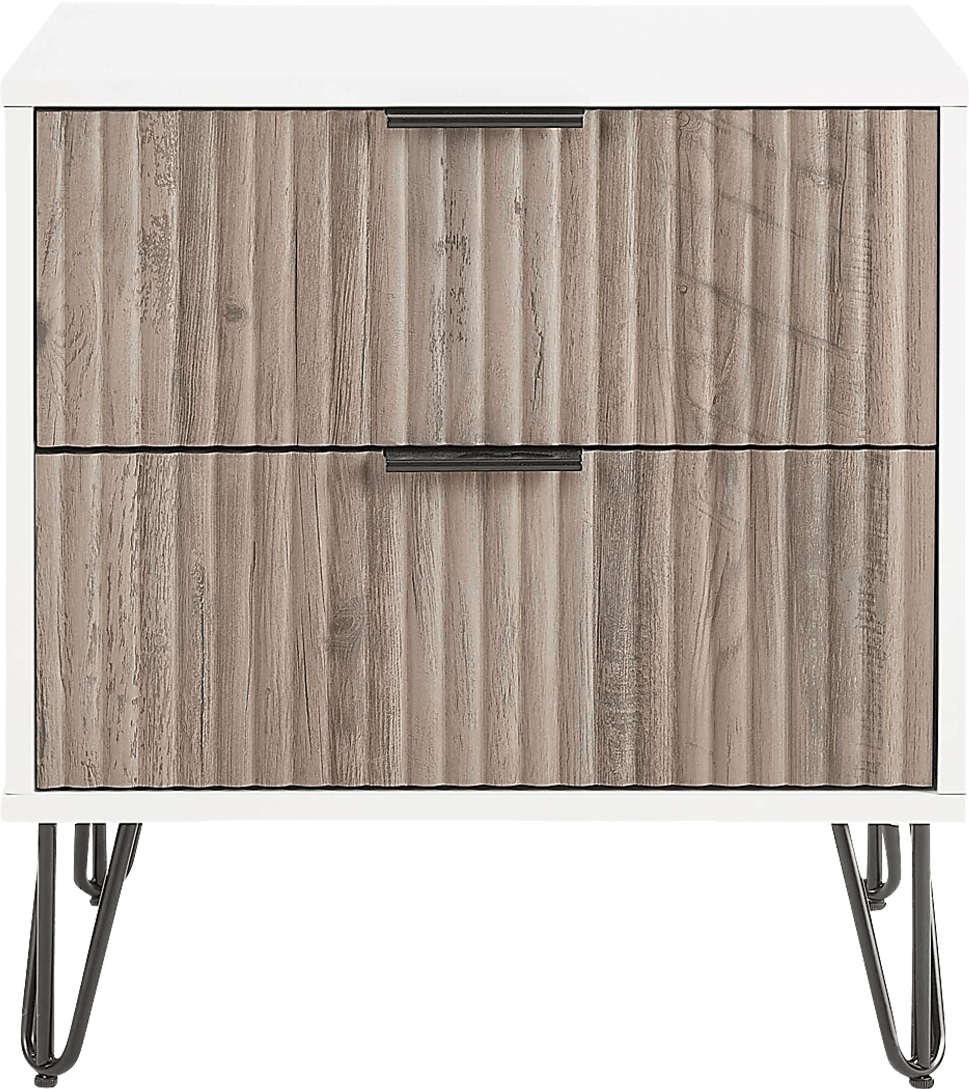 Kroc IV White Nightstand - Image 1