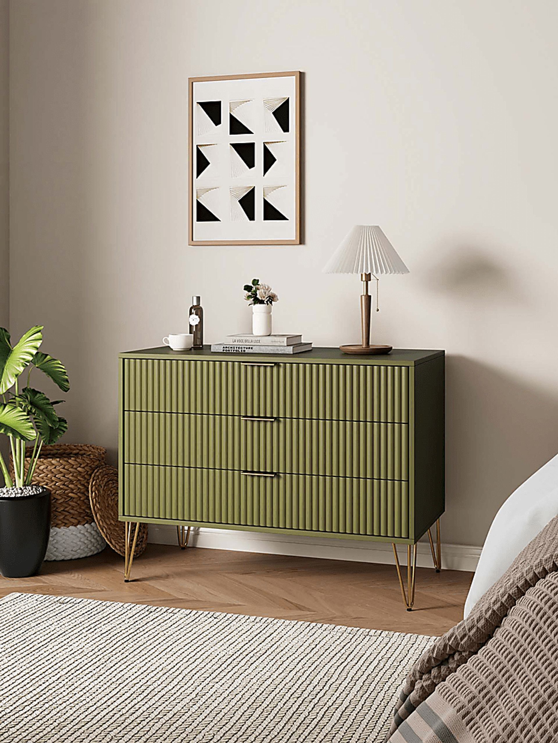 Kroc V Green Dresser - Image 2