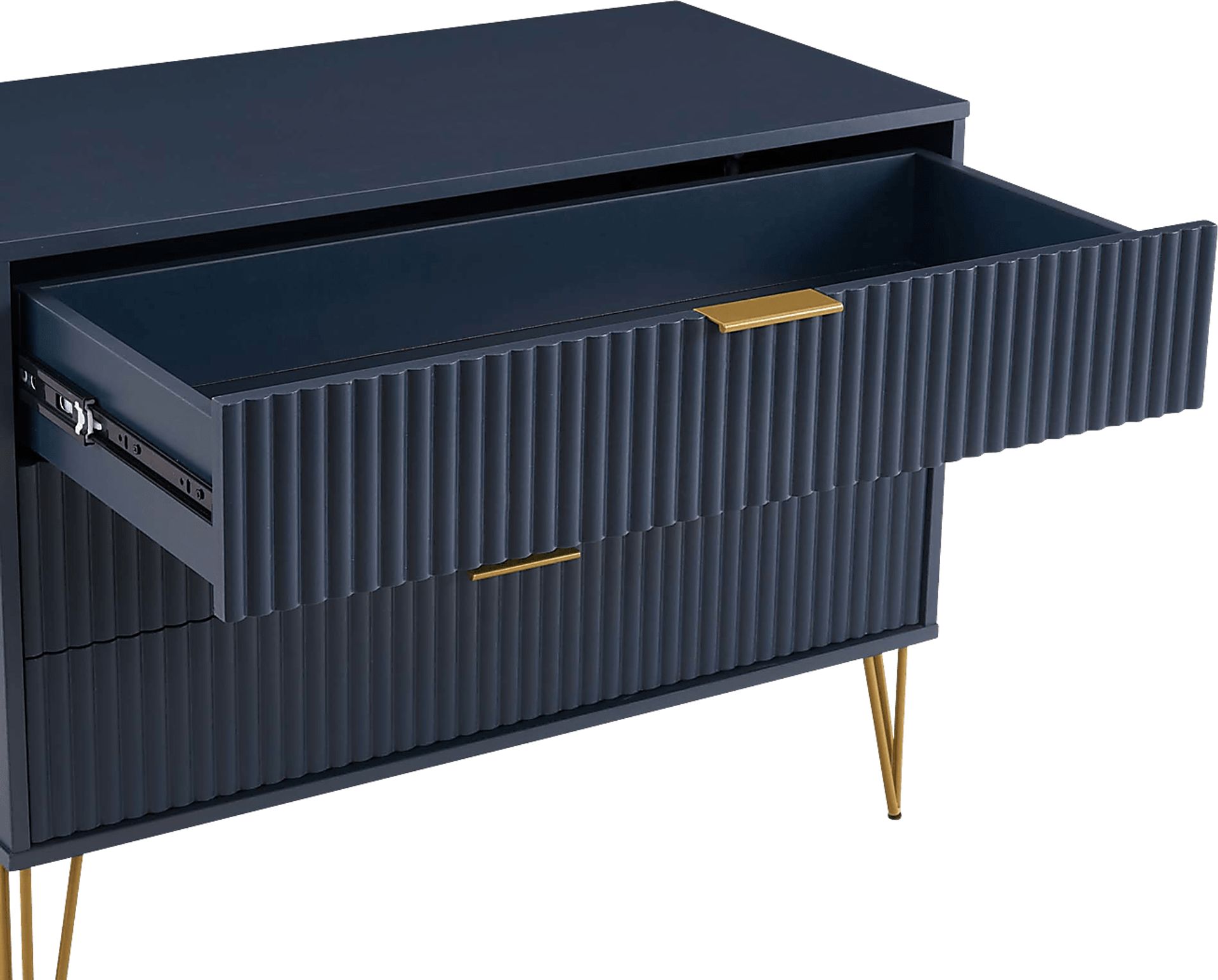 Kroc V Midnight Blue Dresser - Image 3