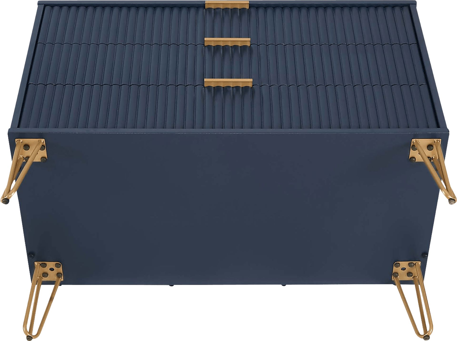 Kroc V Midnight Blue Dresser - Image 9