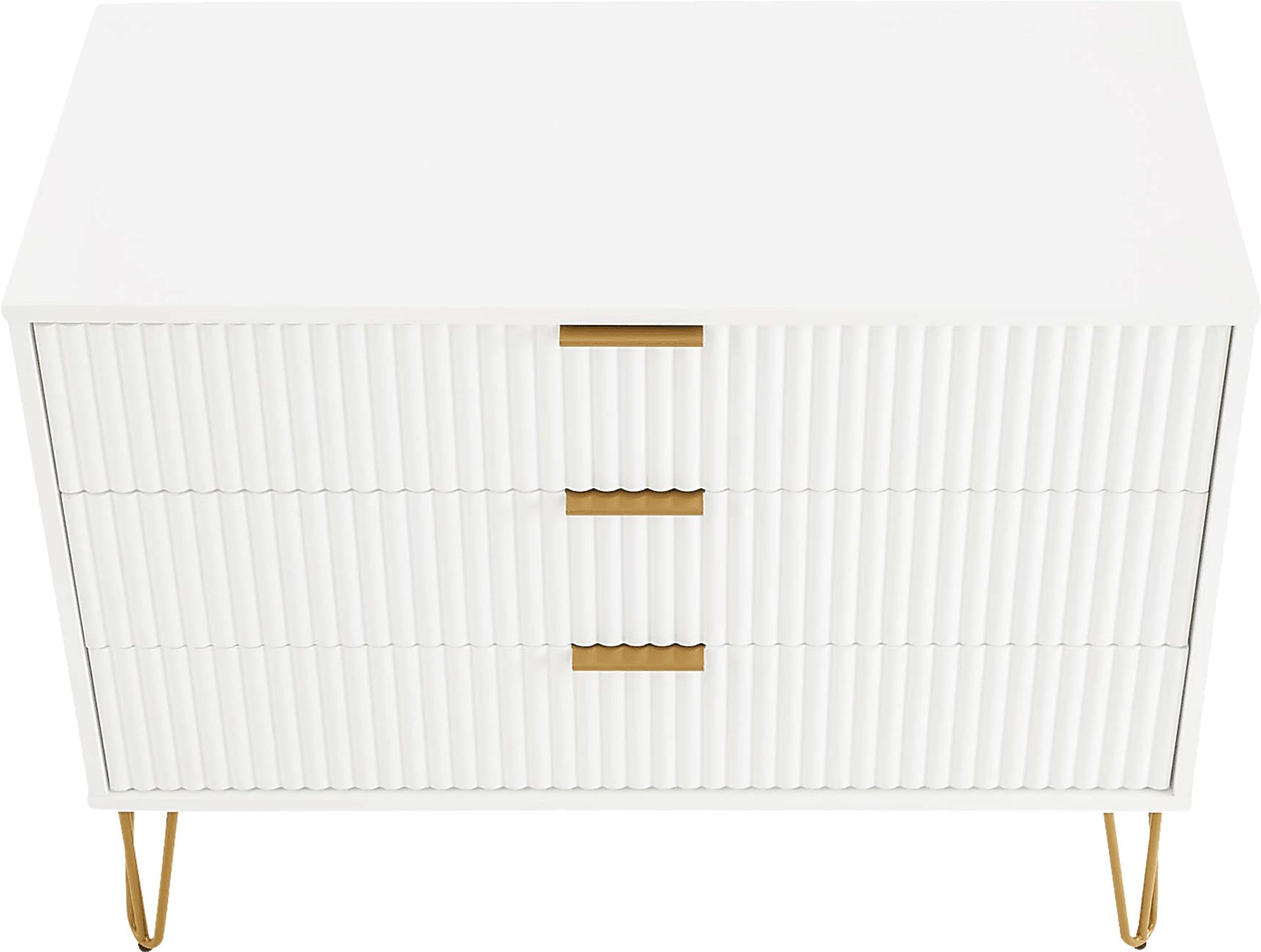 Kroc V White Dresser - Image 9