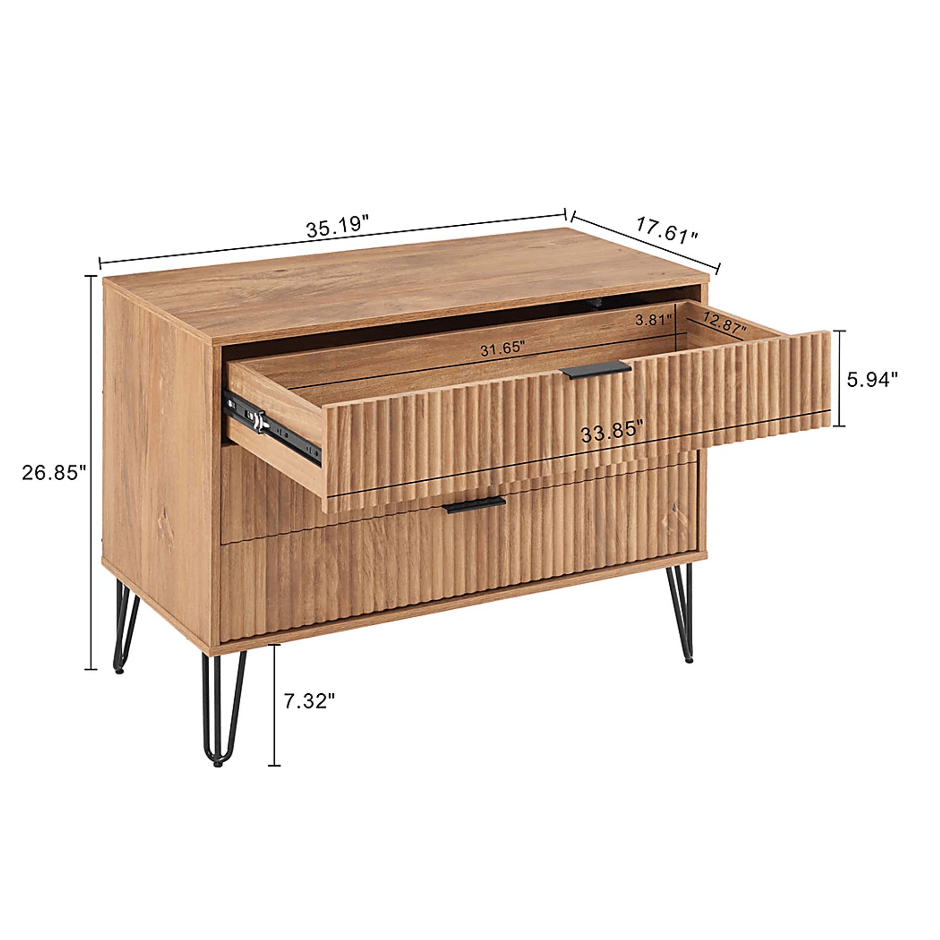Kroc VI Brown Dresser - Image 10