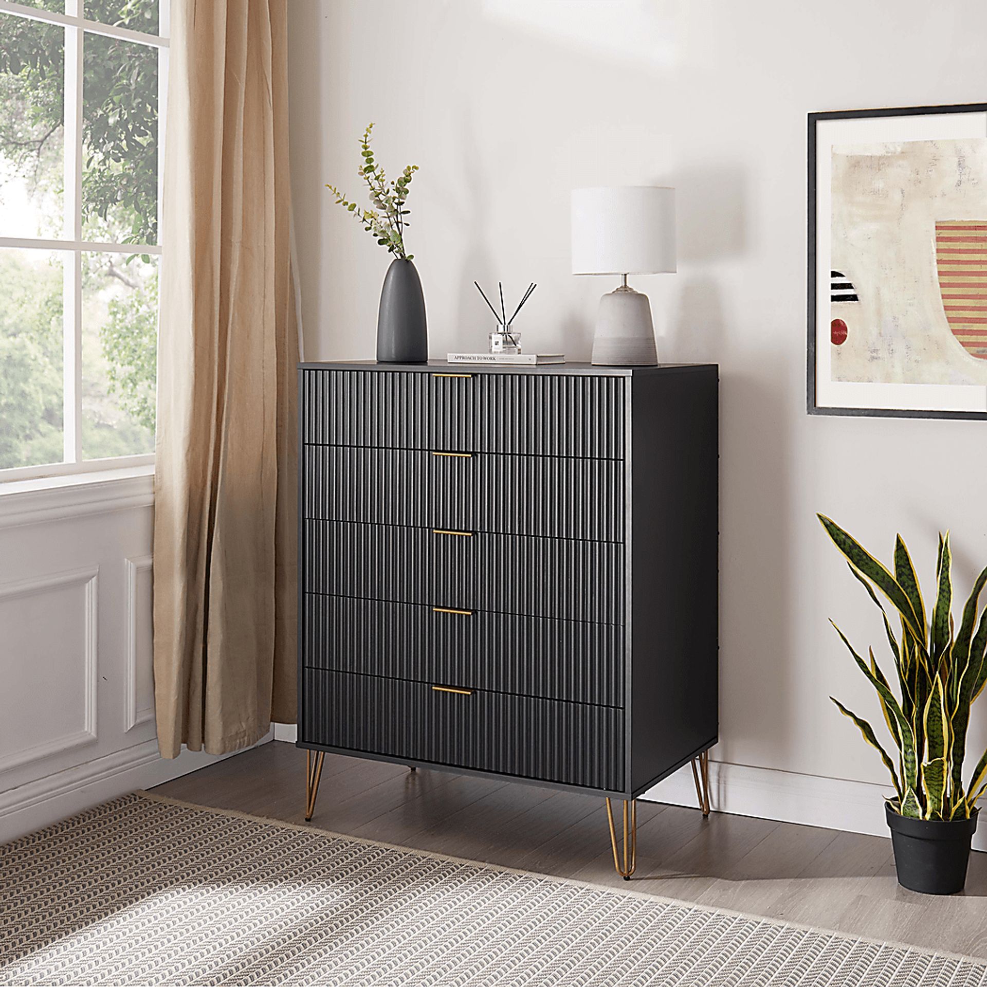 Kroc VII Black Dresser - Image 2