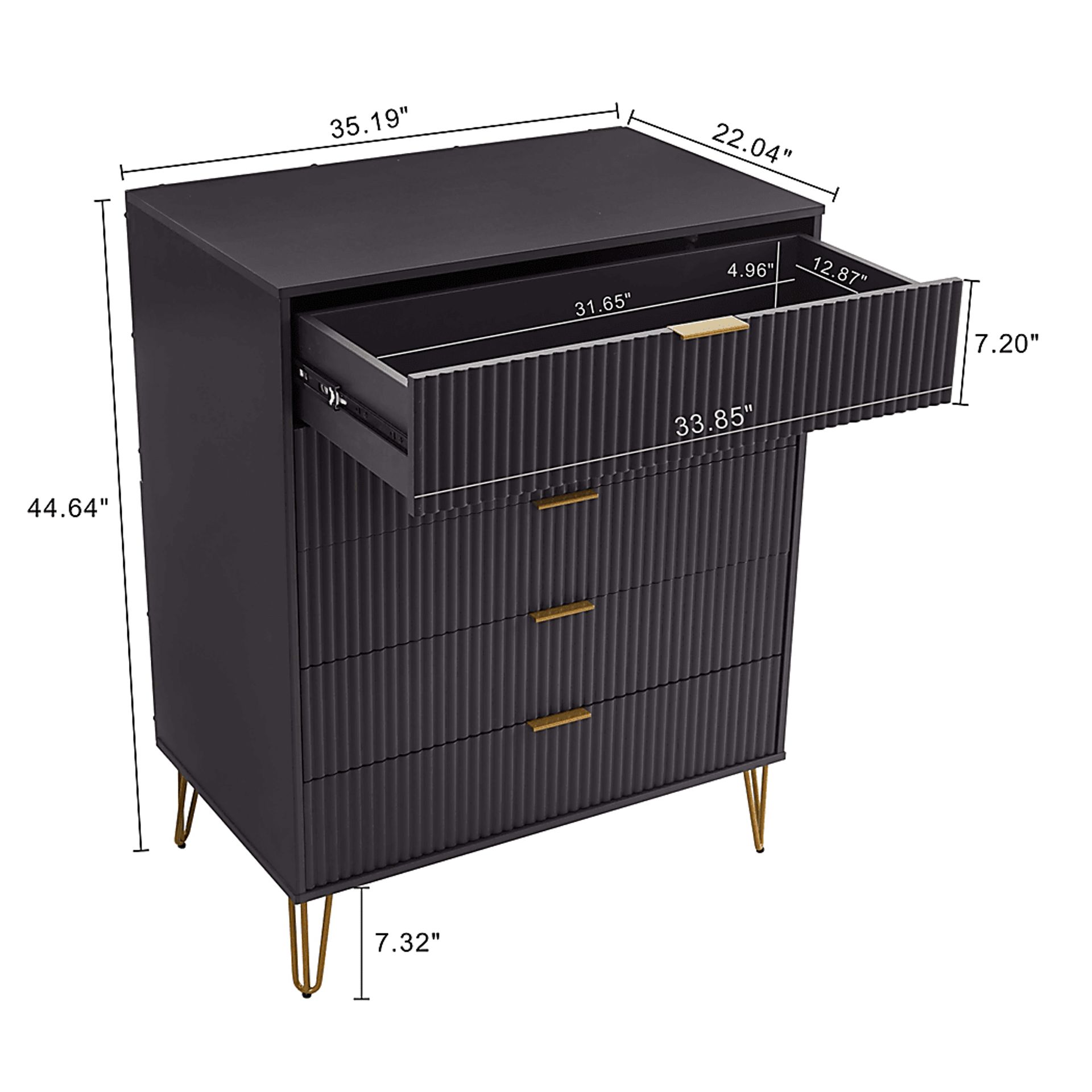 Kroc VII Black Dresser - Image 10