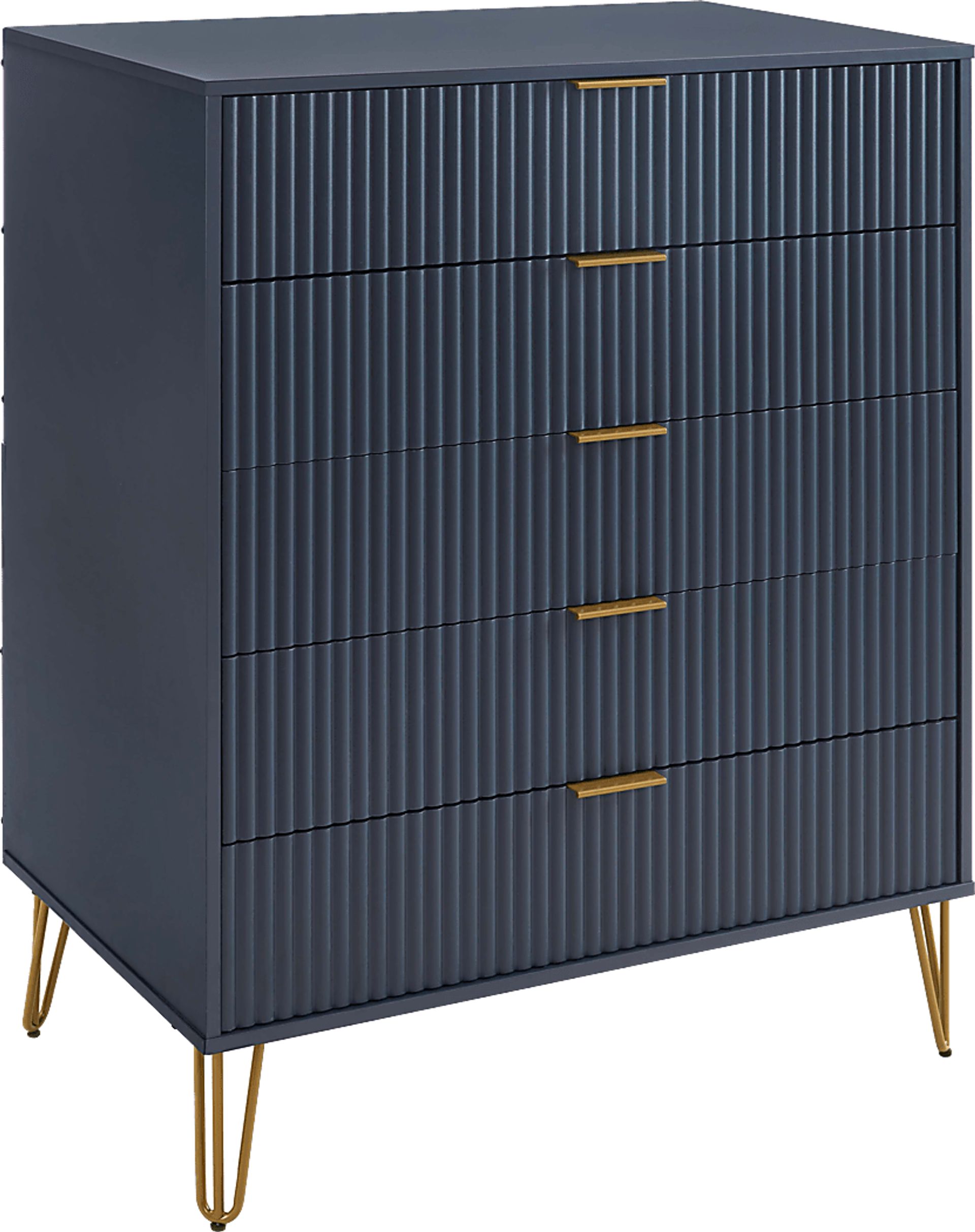 Kroc VII Midnight Blue Dresser - Image 4