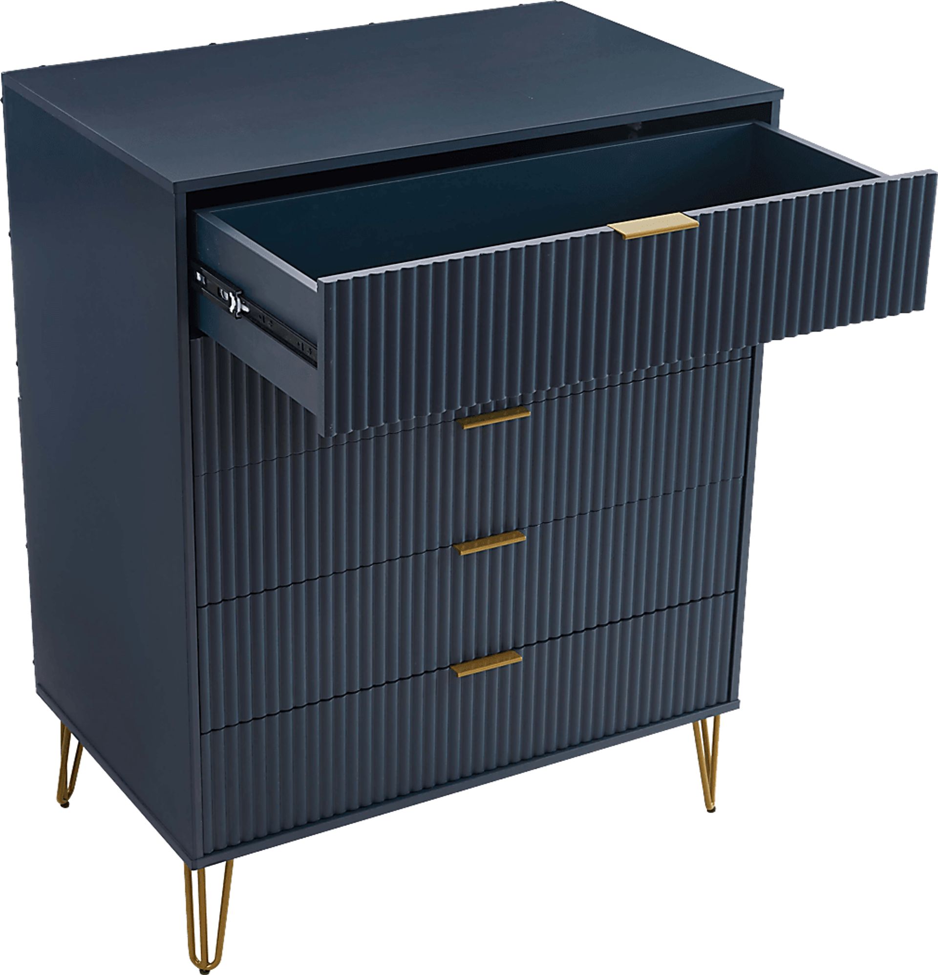 Kroc VII Midnight Blue Dresser - Image 5