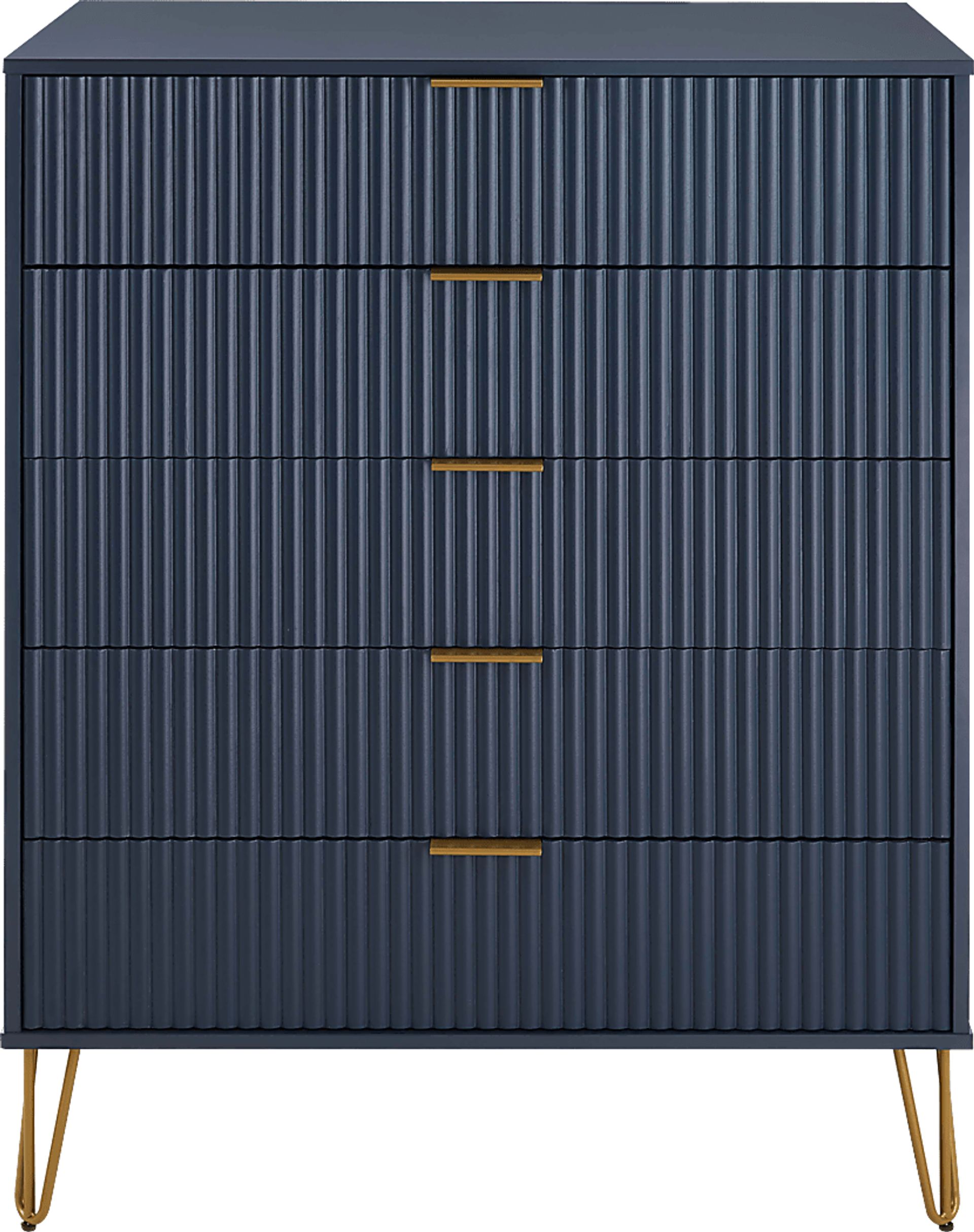 Kroc VII Midnight Blue Dresser - Image 1
