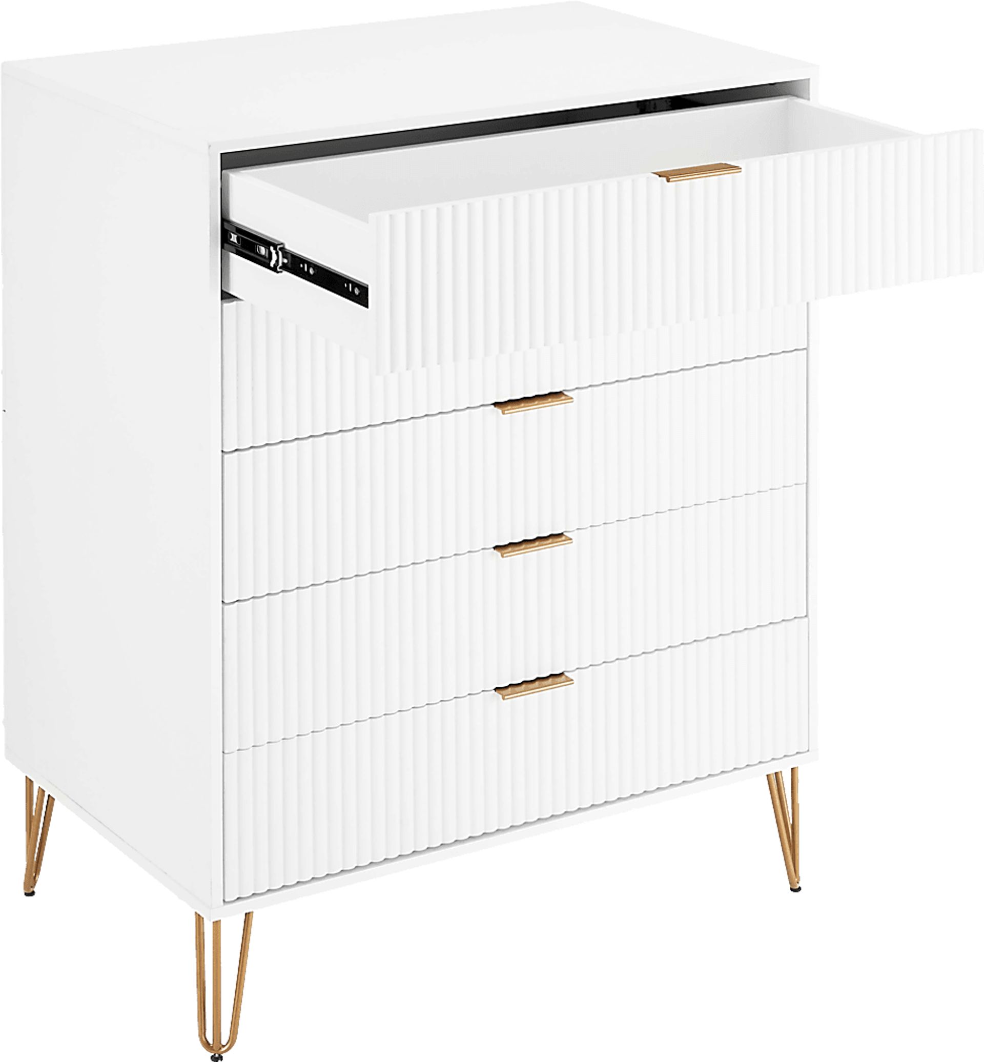 Kroc VII White Dresser - Image 5