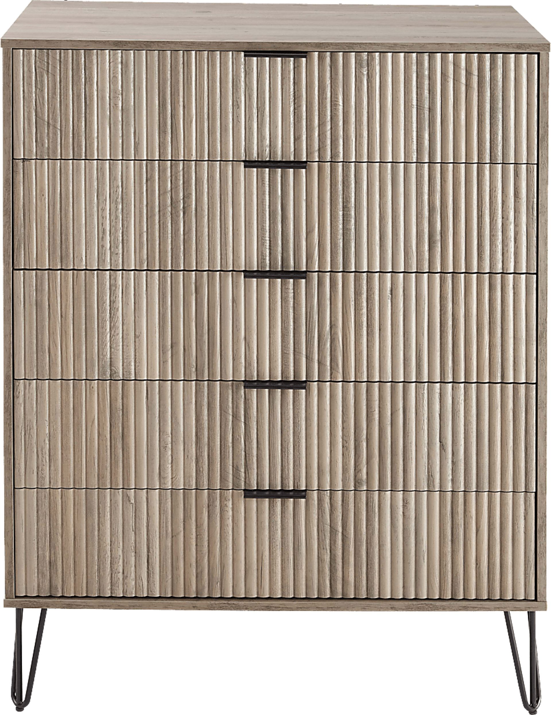 Kroc VIII Gray Dresser - Image 1