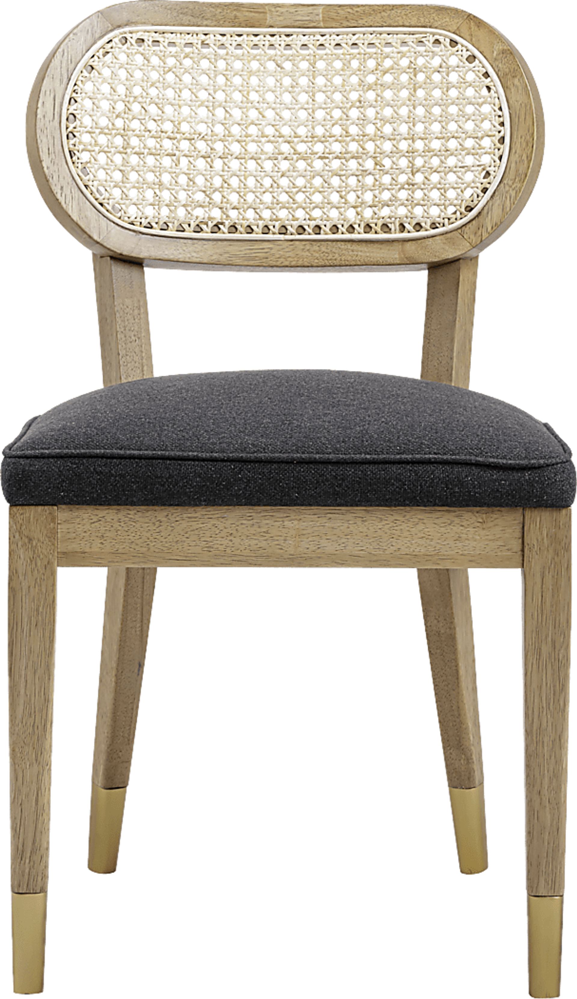 Krochmal Black Side Chair - Image 2