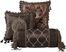 Krohn Espresso 9 Pc Queen Comforter Set
