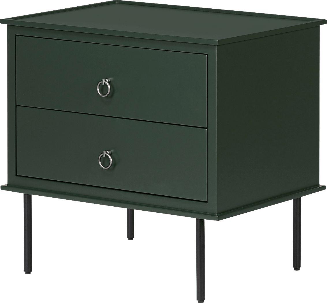 Krunsk Green Nightstand
