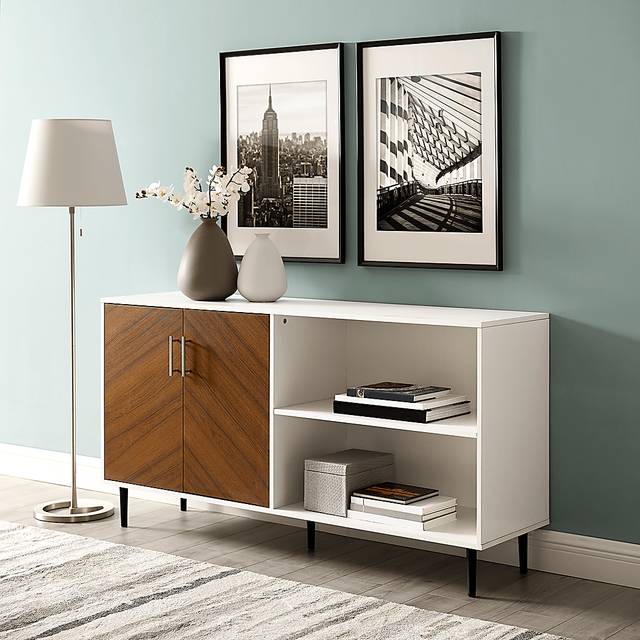 Krupa White 58 in. Console - Thumbnail - Image 4