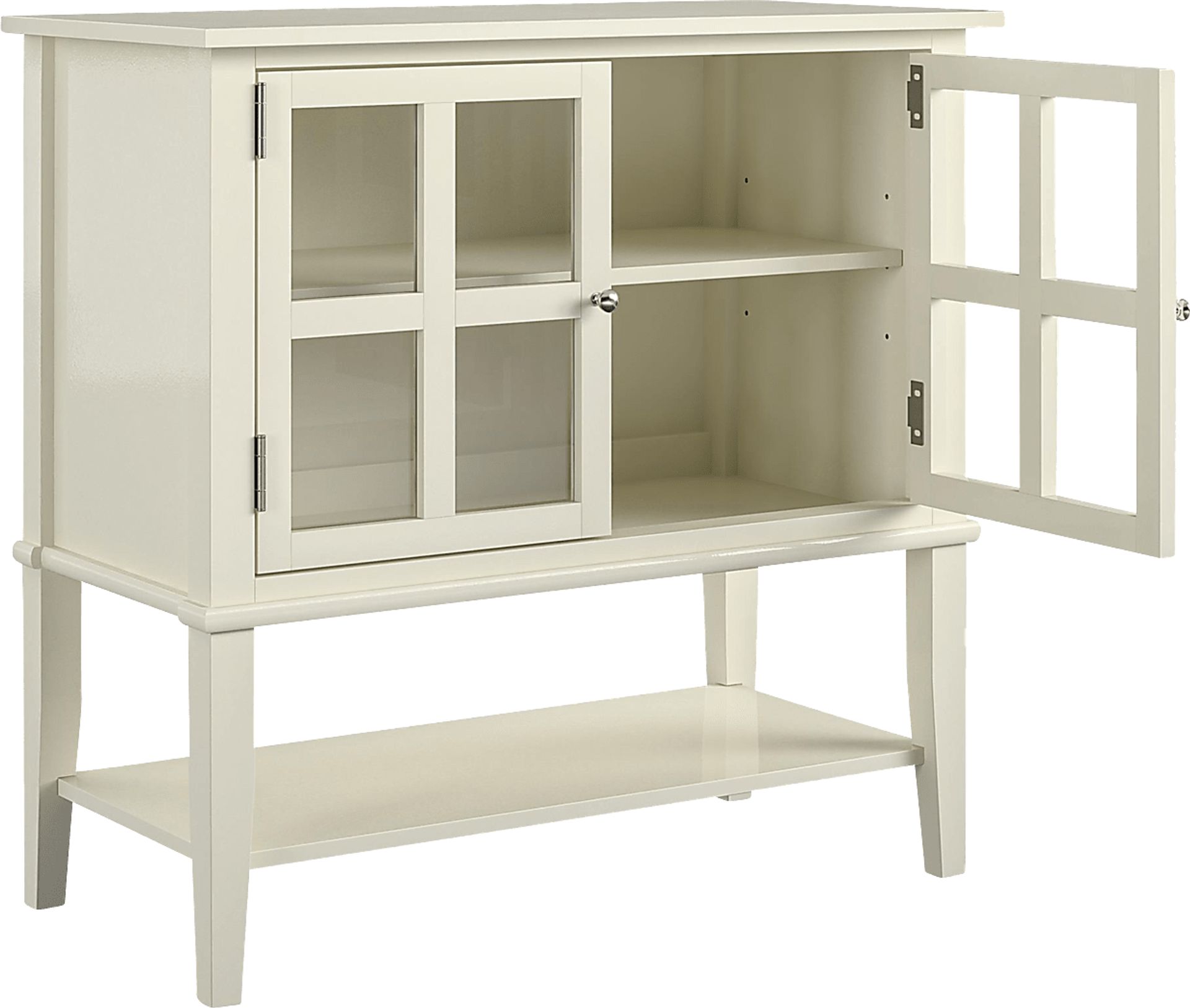 Kuchn White Accent Cabinet - Image 3
