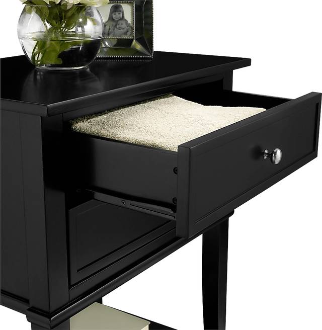 Kuhle Black Accent Table - Thumbnail - Image 3