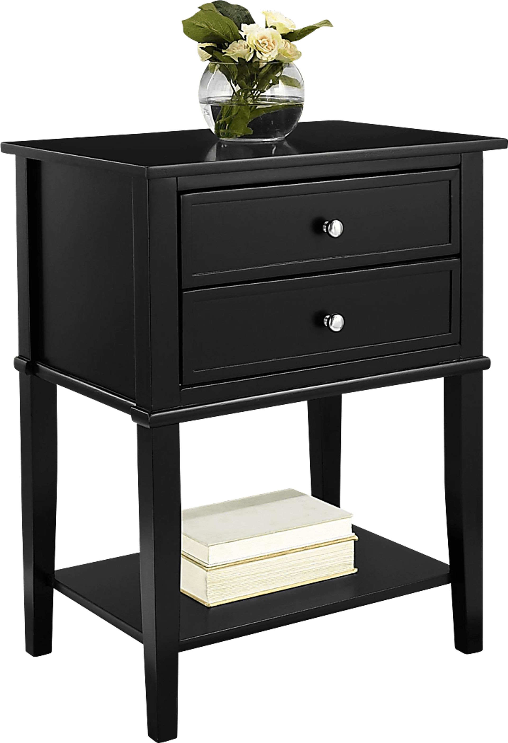 Kuhle Black Accent Table - Image 1