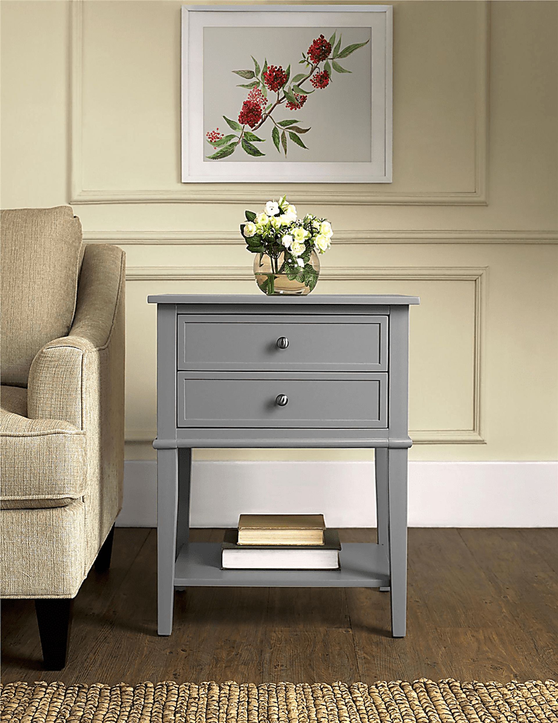 Kuhle Gray Accent Table - Image 5