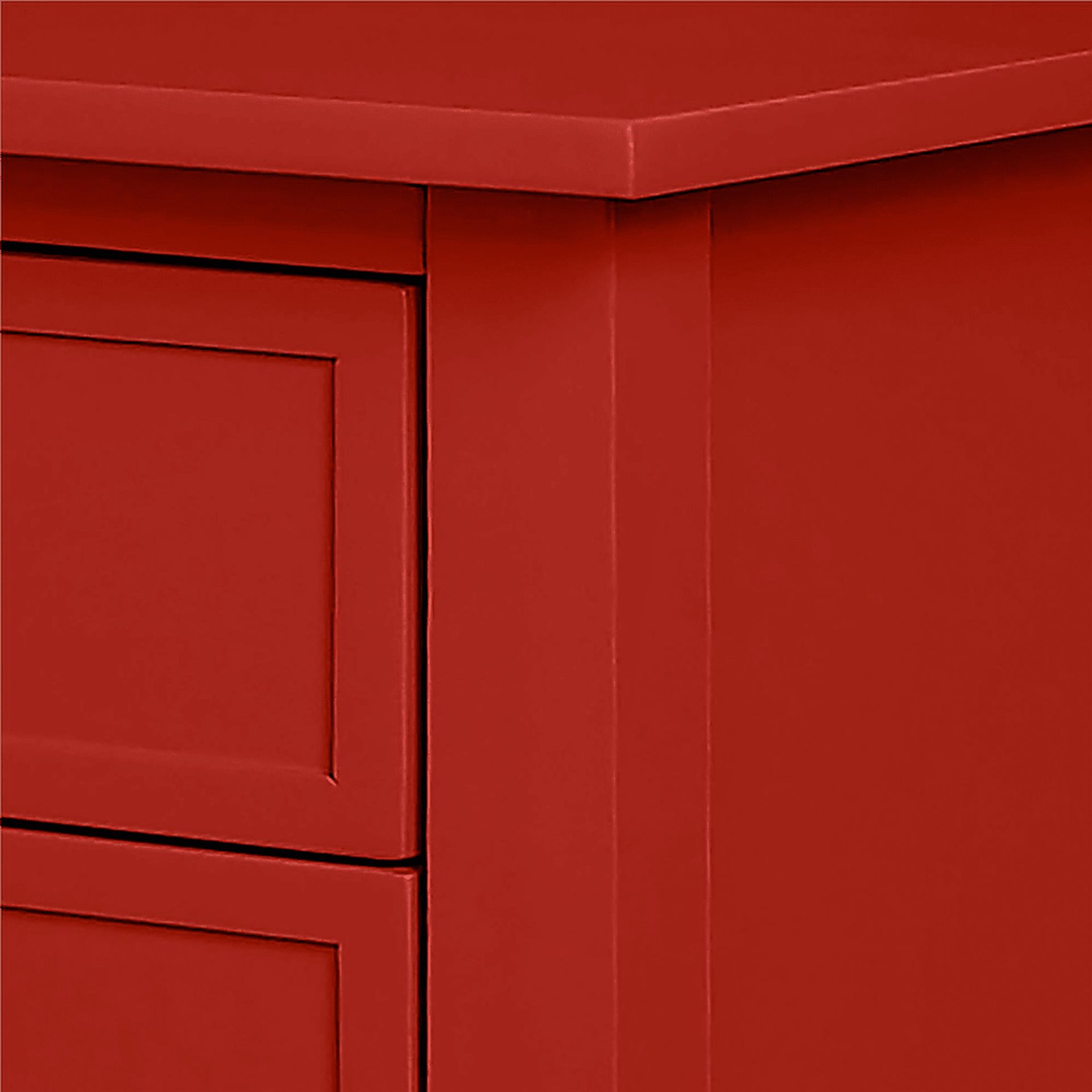 Kuhle Red Accent Table - Image 3
