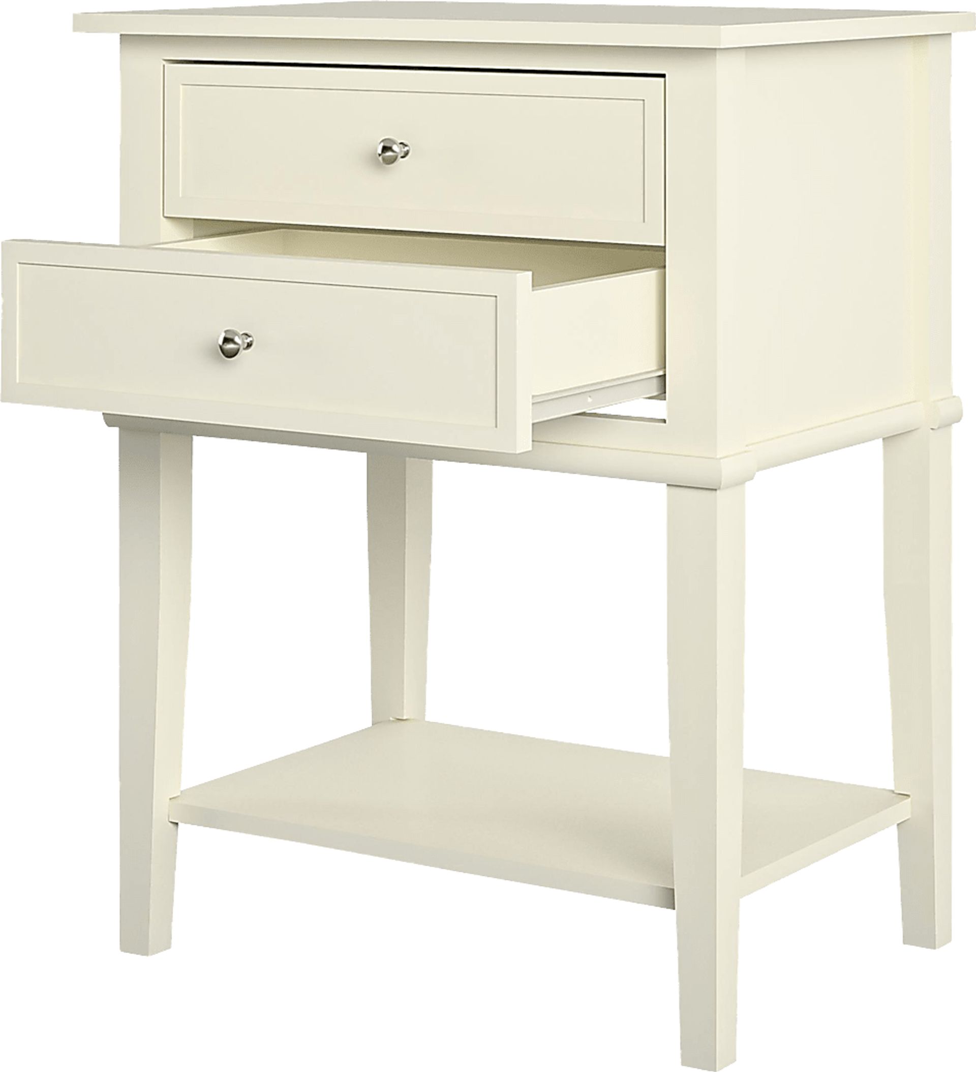 Kuhle White Accent Table - Image 3