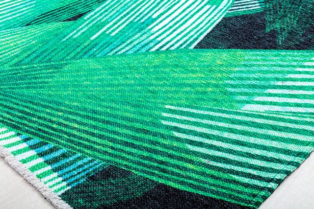 Kulaca Black 7'10 x 10' Rug - Thumbnail - Image 4