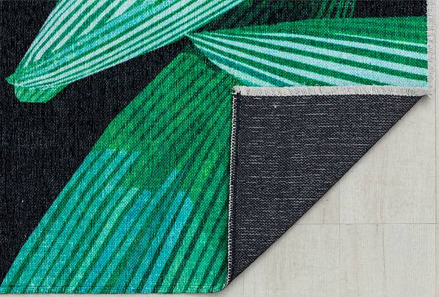 Kulaca Black 7'10 x 10' Rug - Thumbnail - Image 6