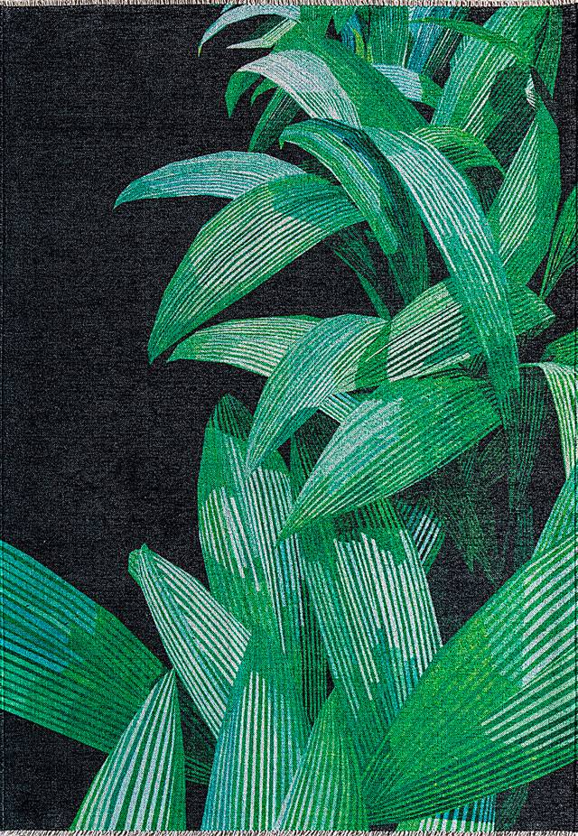 Kulaca Black 7'10 x 10' Rug - Thumbnail - Image 1