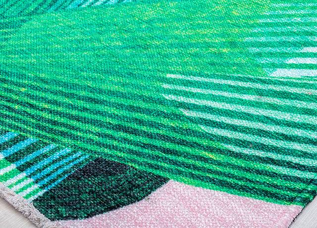 Kulaca Pink 5'3 x 7' Rug - Thumbnail - Image 3