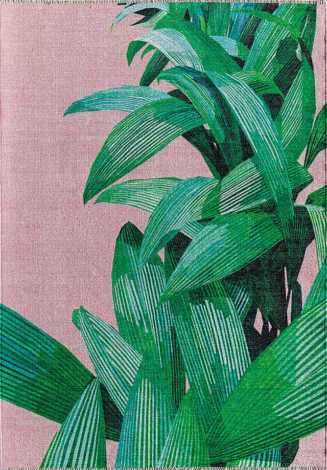 Kulaca Pink 5'3 x 7' Rug - Thumbnail - Image 1