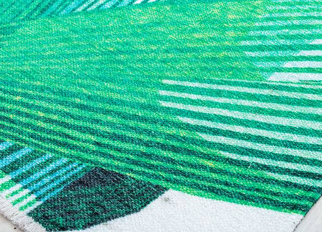 Kulaca White 7'10 x 10' Rug - Thumbnail - Image 3