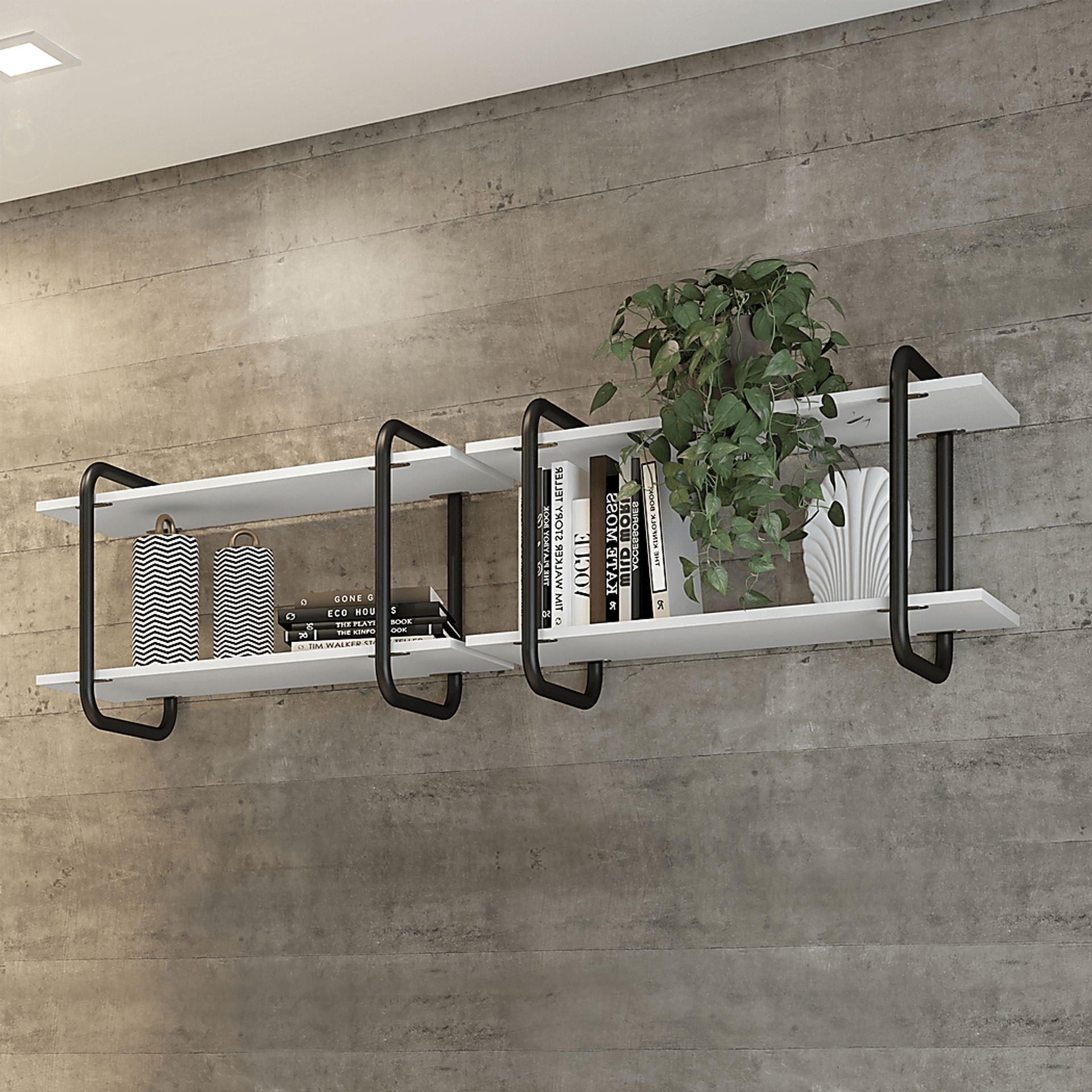 Kulanga White Wall Shelf - Image 10