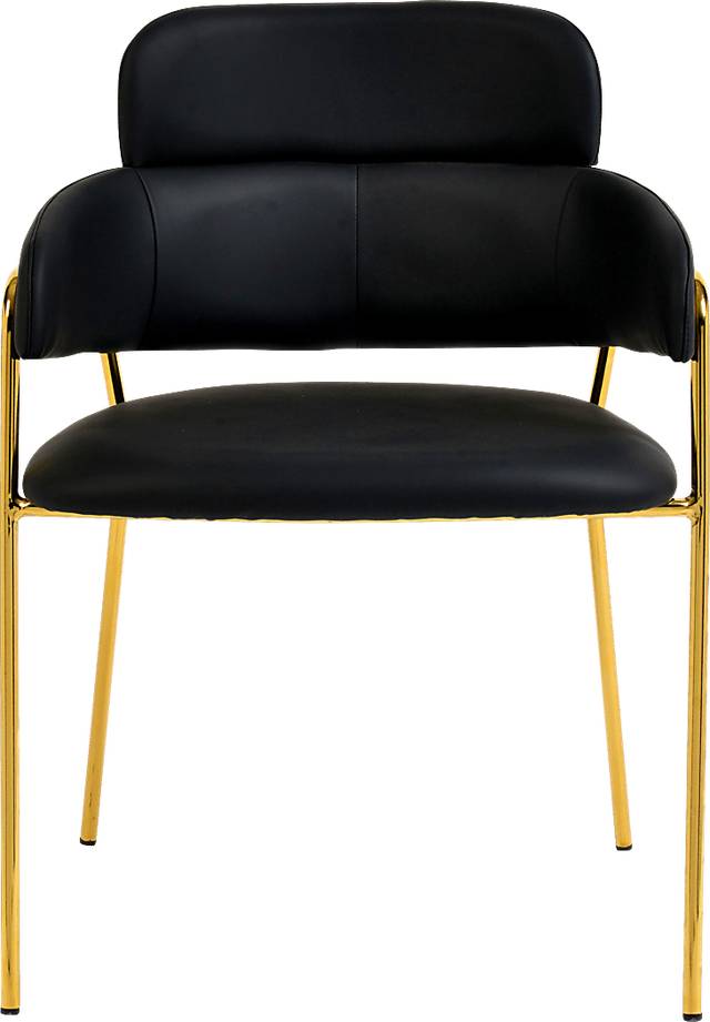 Kune Black Arm Chair, Set of 2 - Thumbnail - Image 3